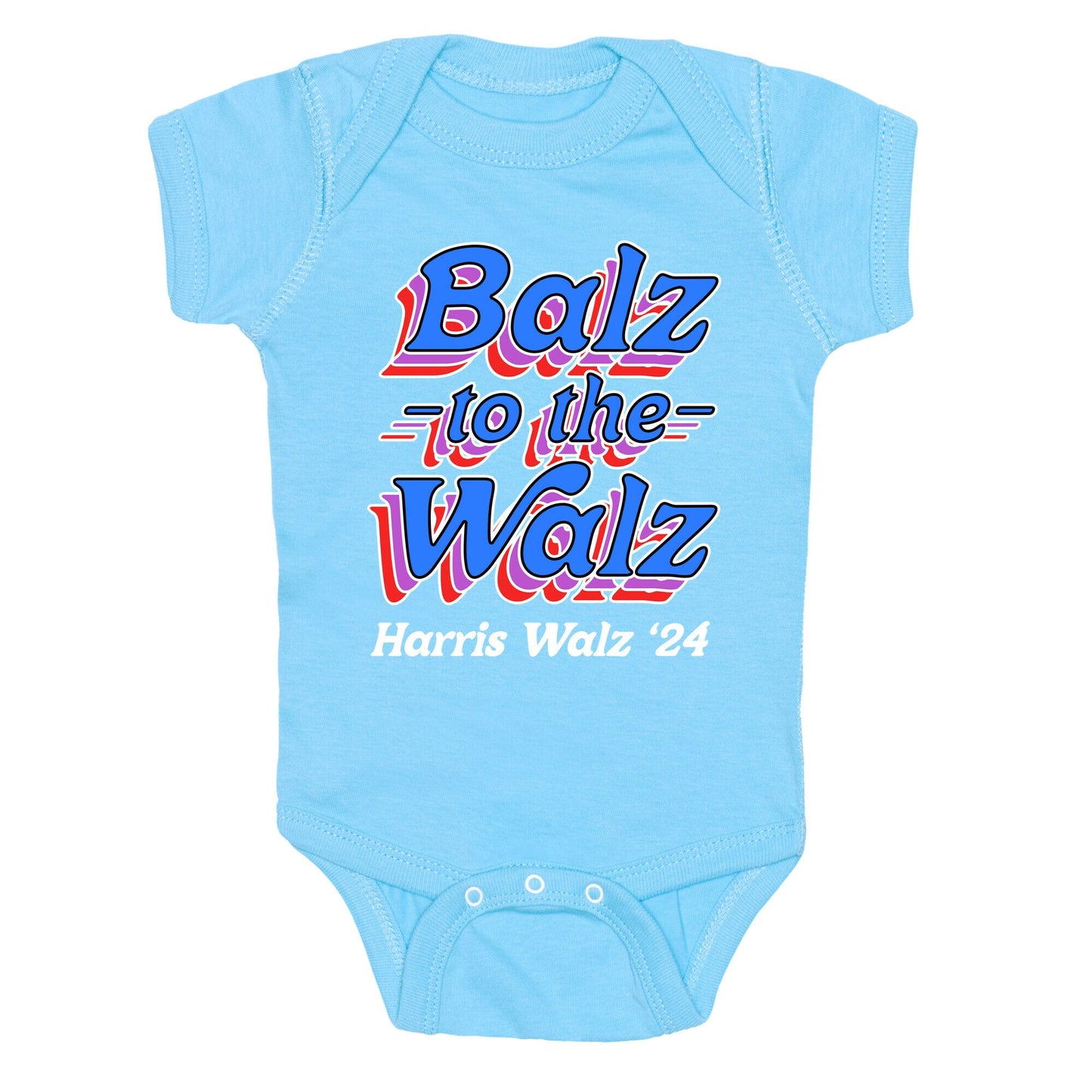 Balz to the Walz \(Harris Walz 2024\) Baby One-Piece