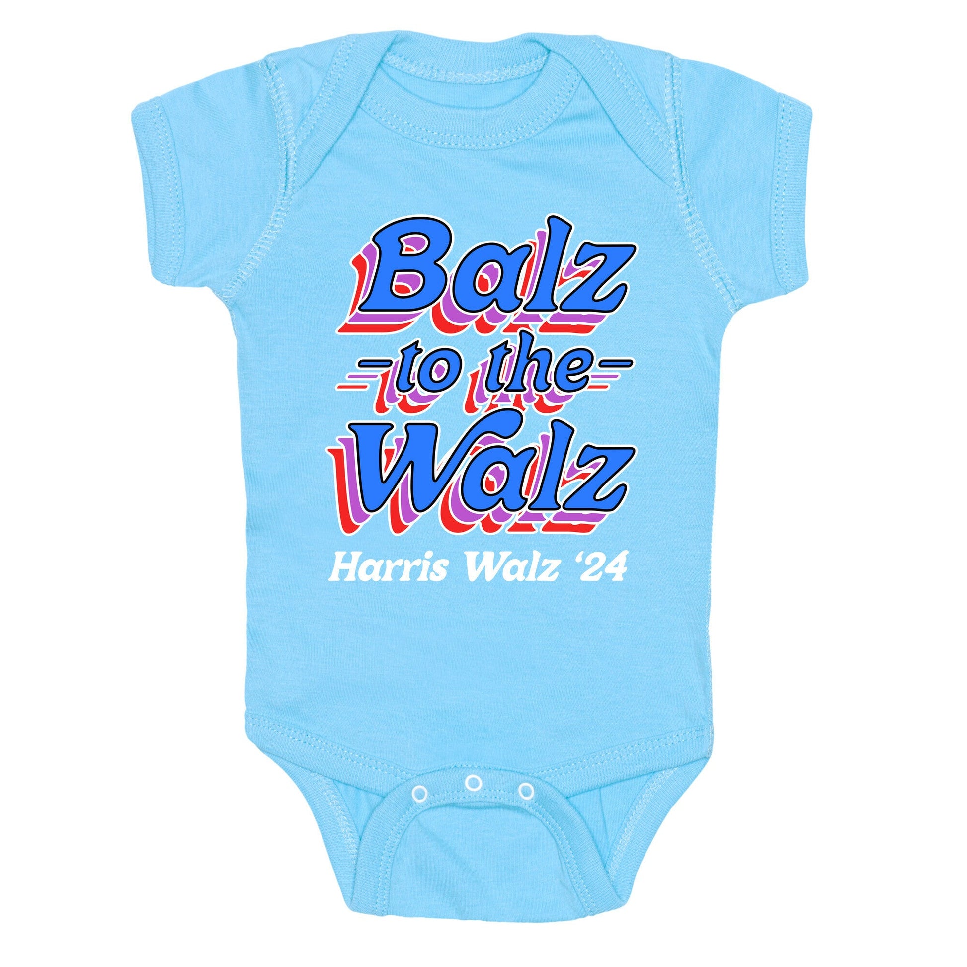 Balz to the Walz \(Harris Walz 2024\) Baby One-Piece