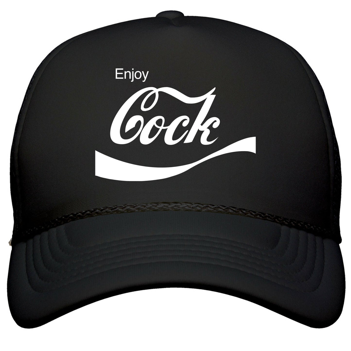Enjoy Cock Snapback Trucker Hat