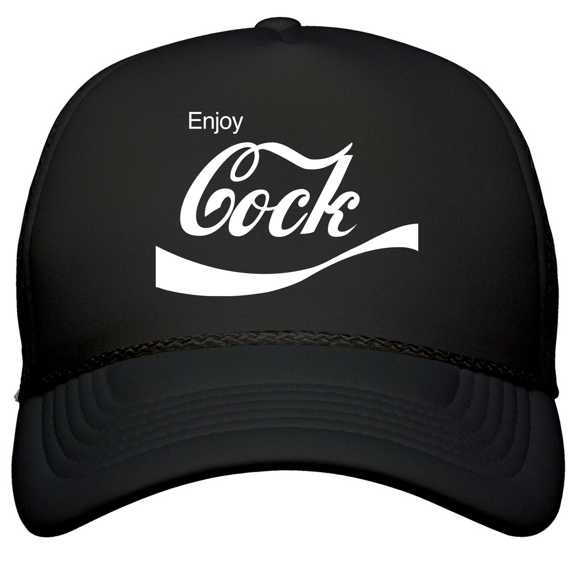 Enjoy Cock Snapback Trucker Hat