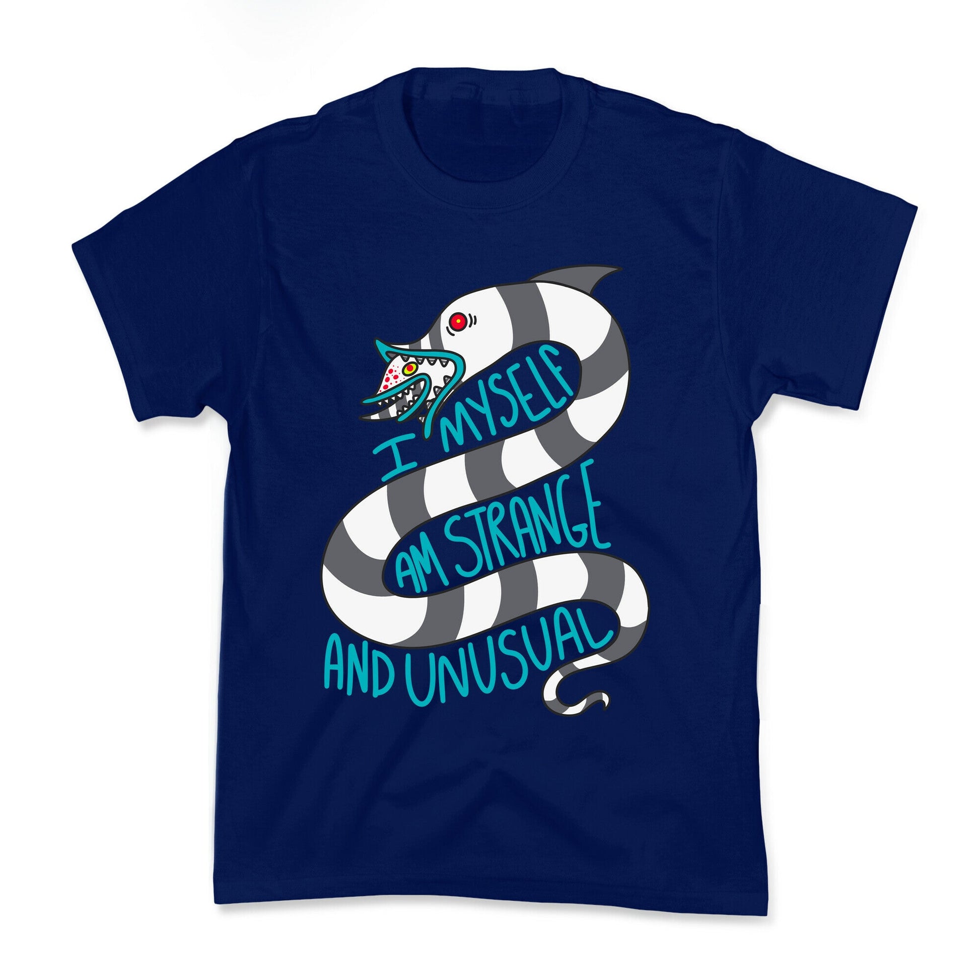 I Myself Am Strange and Unusual  Kids Tee