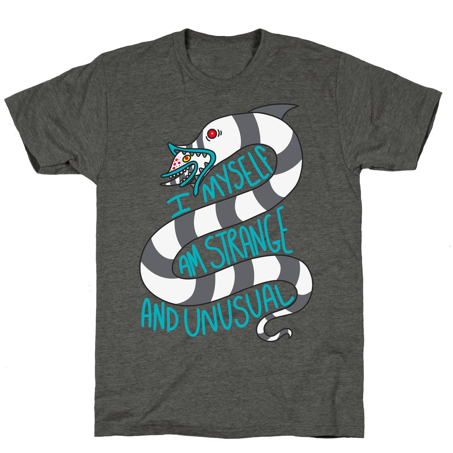 I Myself Am Strange and Unusual  Unisex Triblend Tee