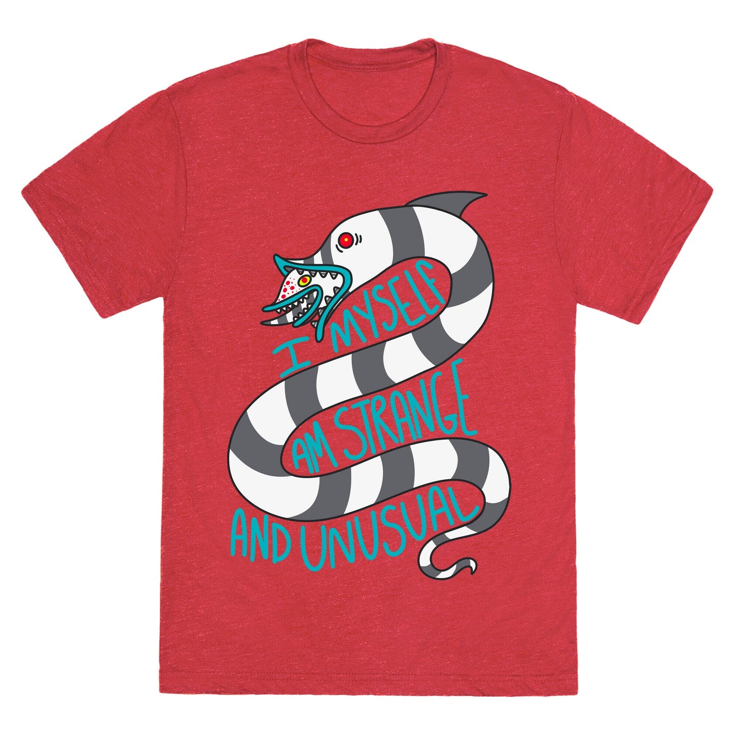 I Myself Am Strange and Unusual  Unisex Triblend Tee