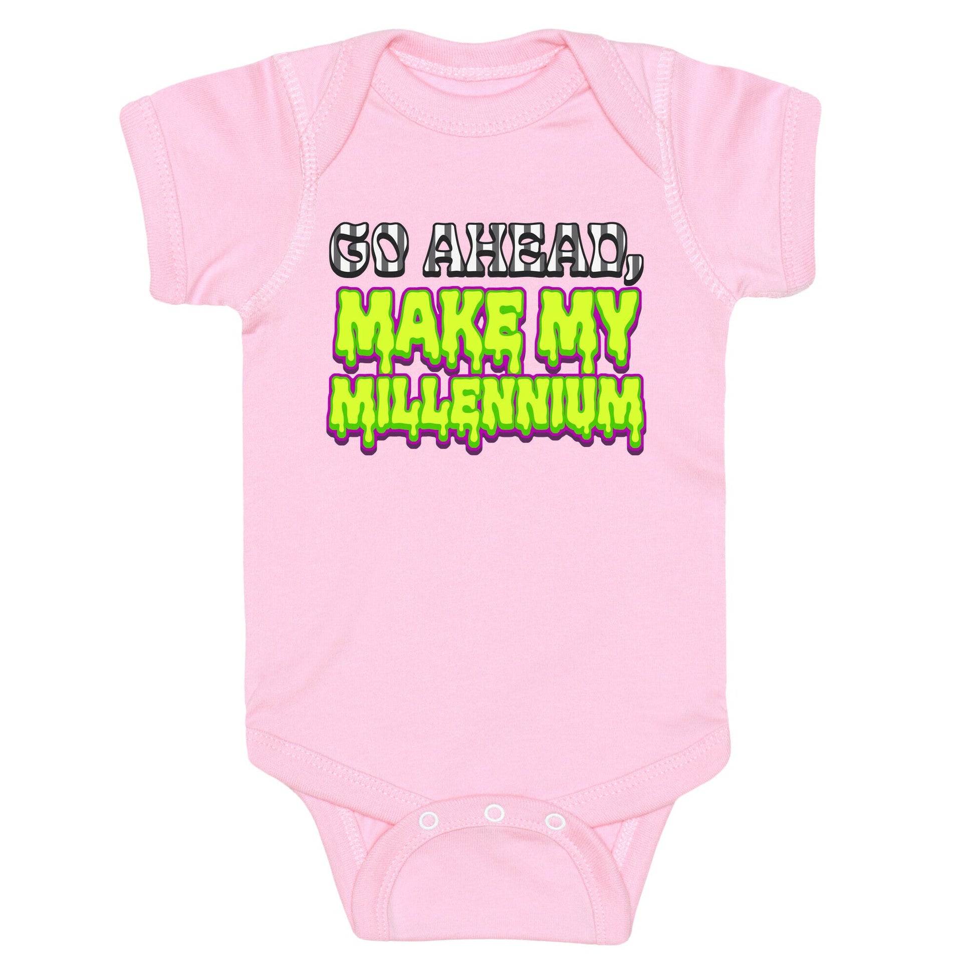 Go Ahead Make My Millennium Baby One-Piece
