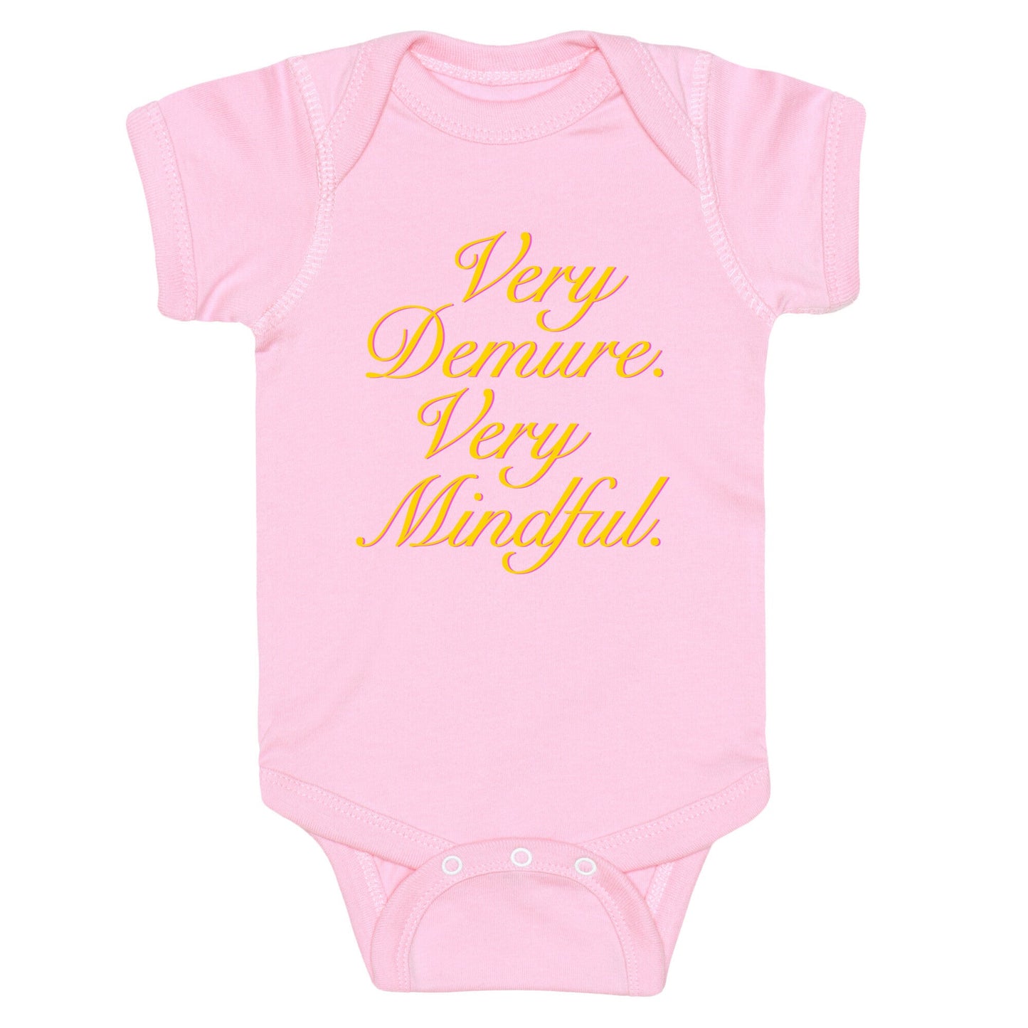 Very Demure. Very Mindful. Baby One-Piece