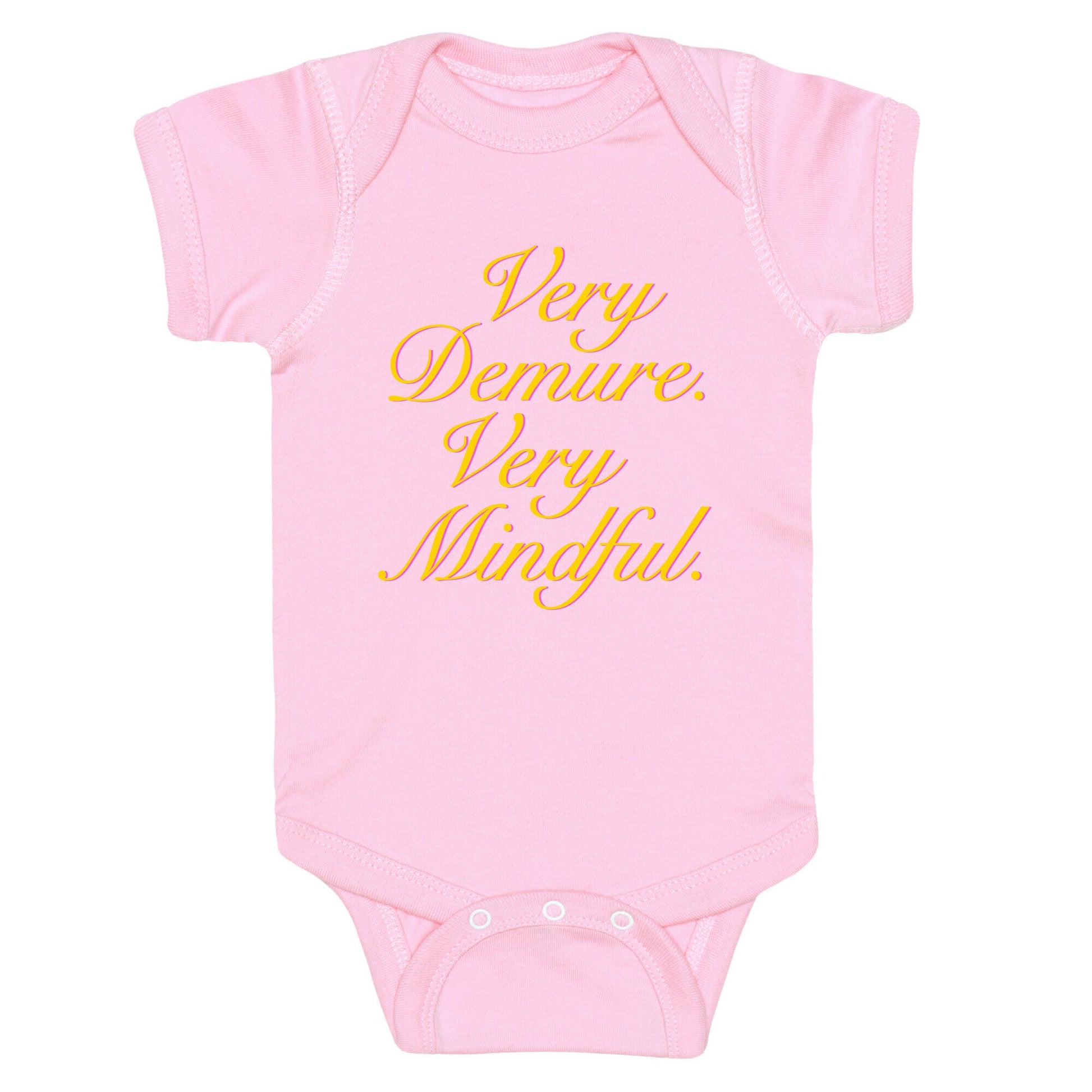 Very Demure. Very Mindful. Baby One-Piece