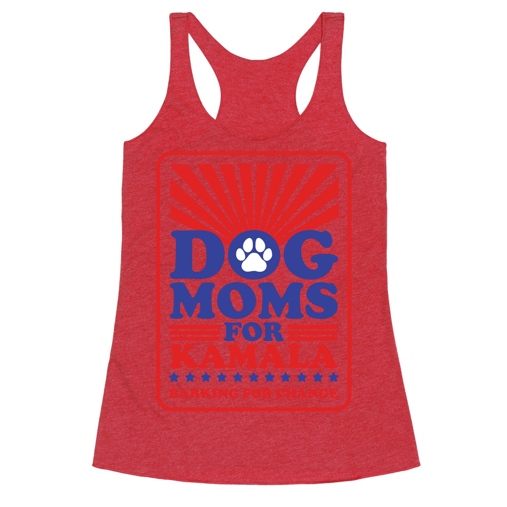Dog Moms for Kamala Racerback Tank