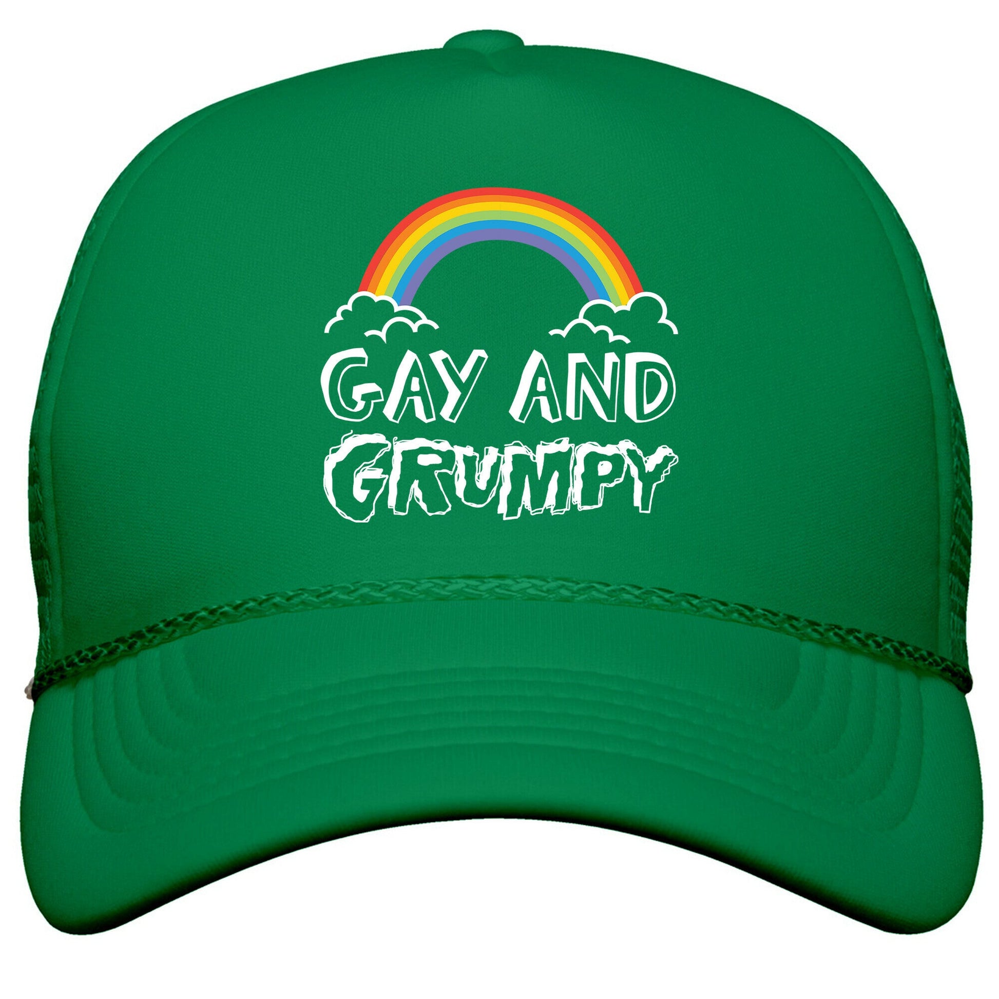 Gay And Grumpy Snapback Trucker Hat