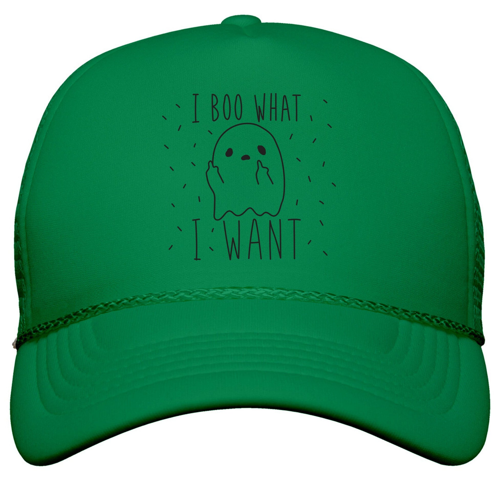 I Boo What I Want Snapback Trucker Hat