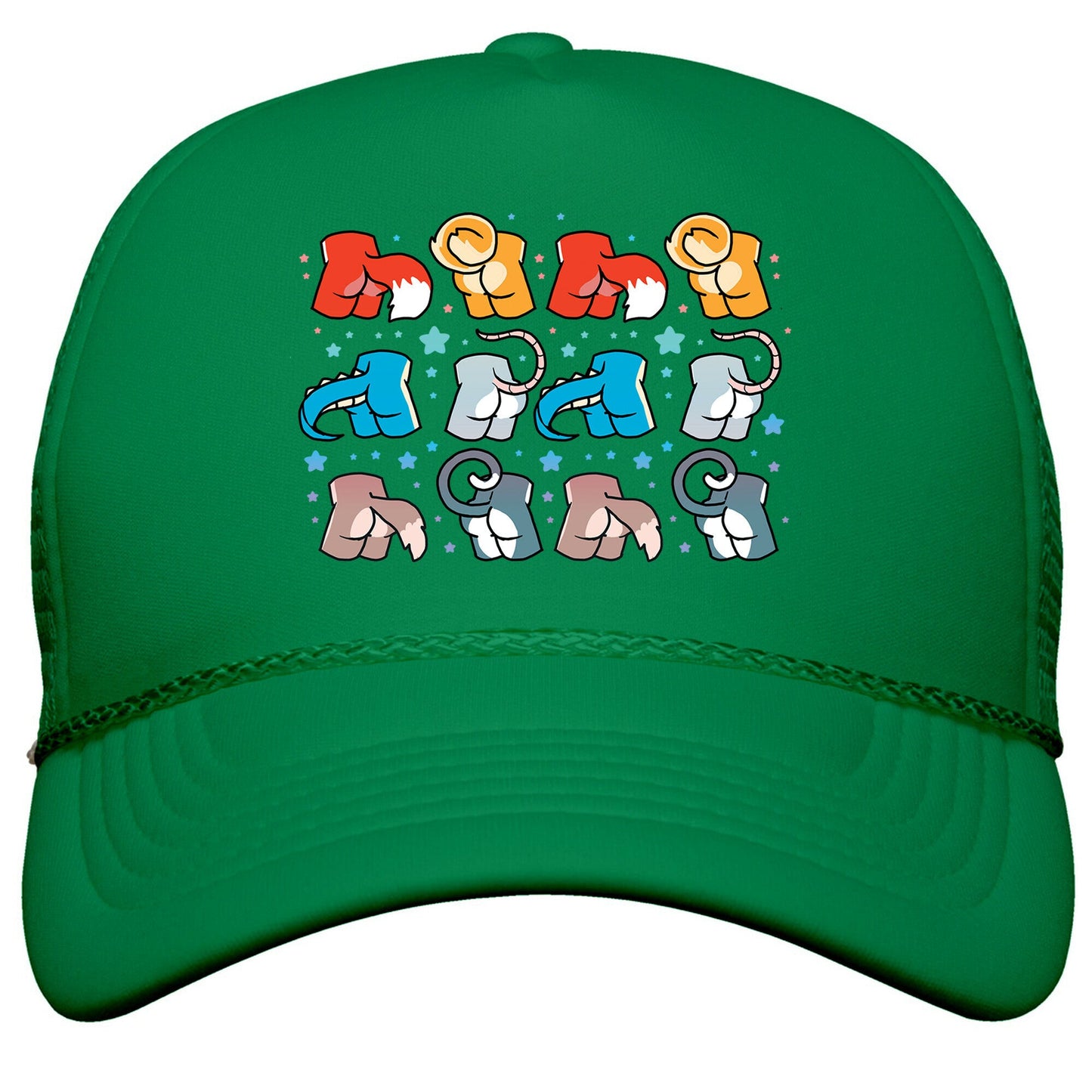 Assorted Furry Butts Snapback Trucker Hat