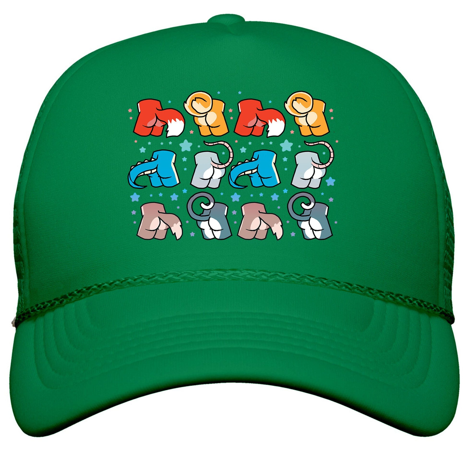 Assorted Furry Butts Snapback Trucker Hat