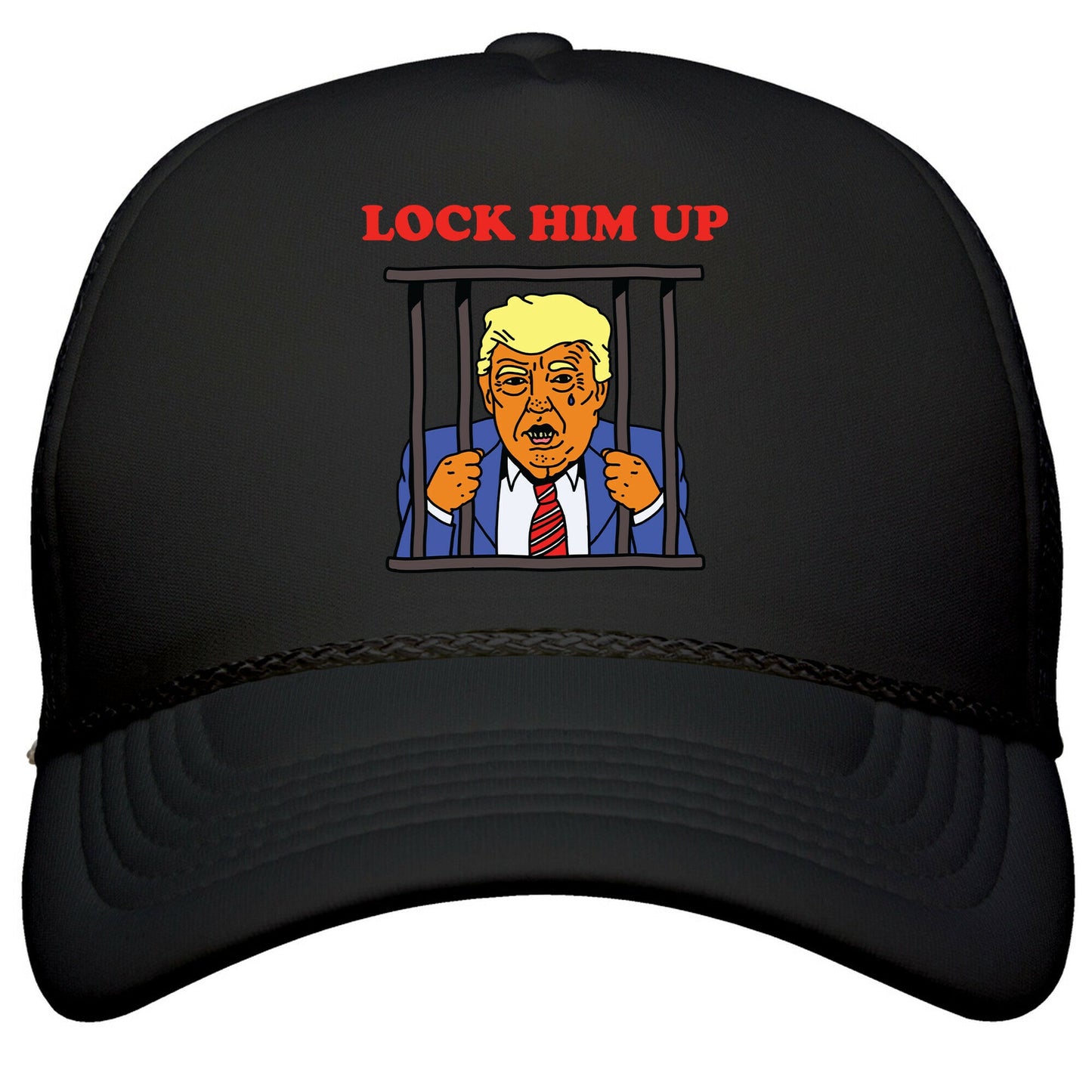 Lock Him Up Snapback Trucker Hat