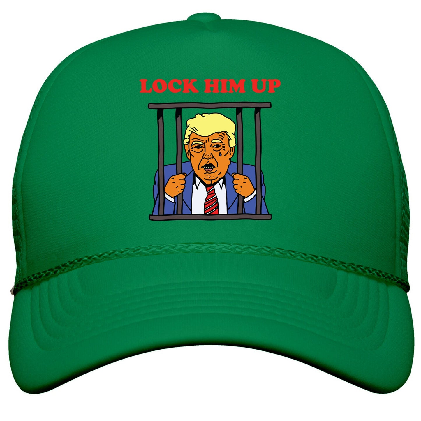 Lock Him Up Snapback Trucker Hat