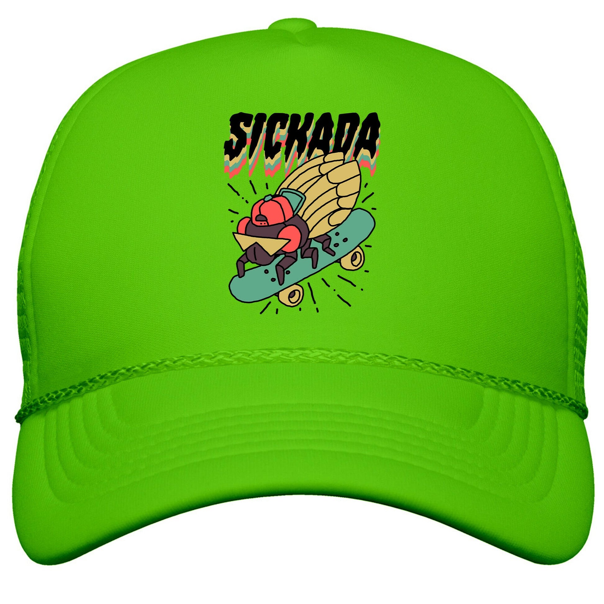 SICKada Cicada Snapback Trucker Hat