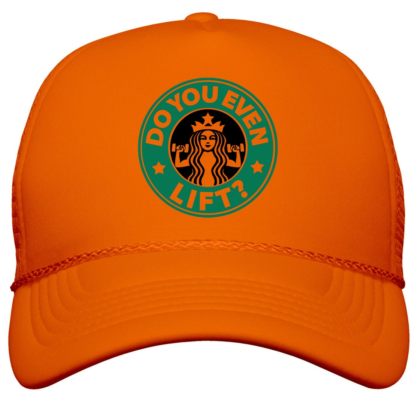 Do You Even Lift Coffee Parody Snapback Trucker Hat