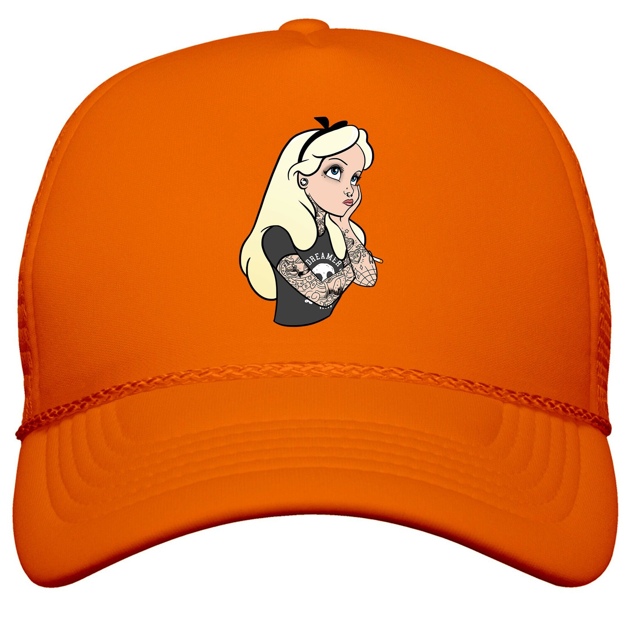 Punk Alice Parody Snapback Trucker Hat