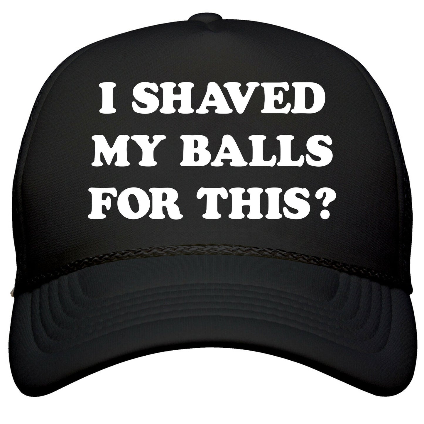 I Shaved My Balls For This? Renee Montoya Snapback Trucker Hat