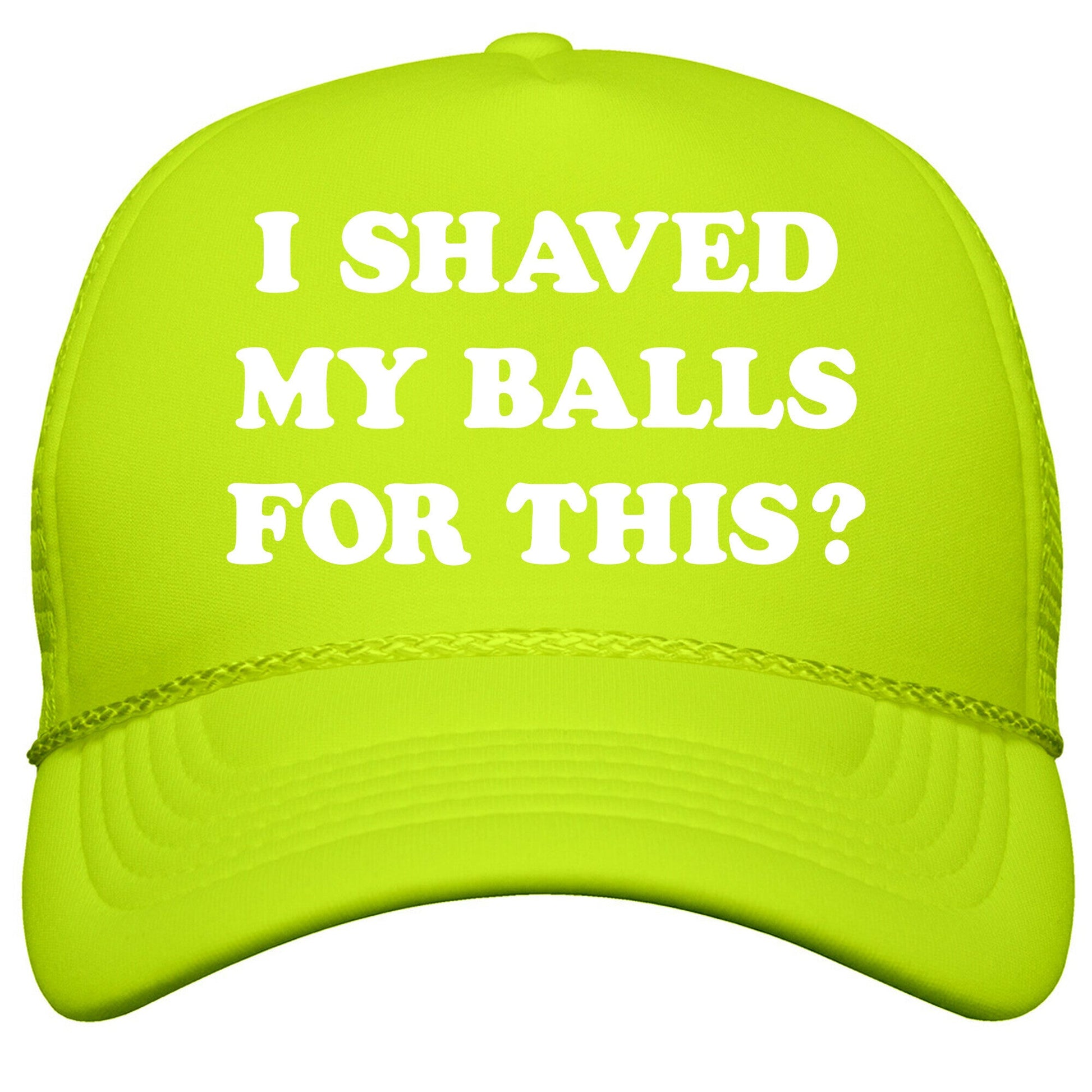 I Shaved My Balls For This? Renee Montoya Snapback Trucker Hat