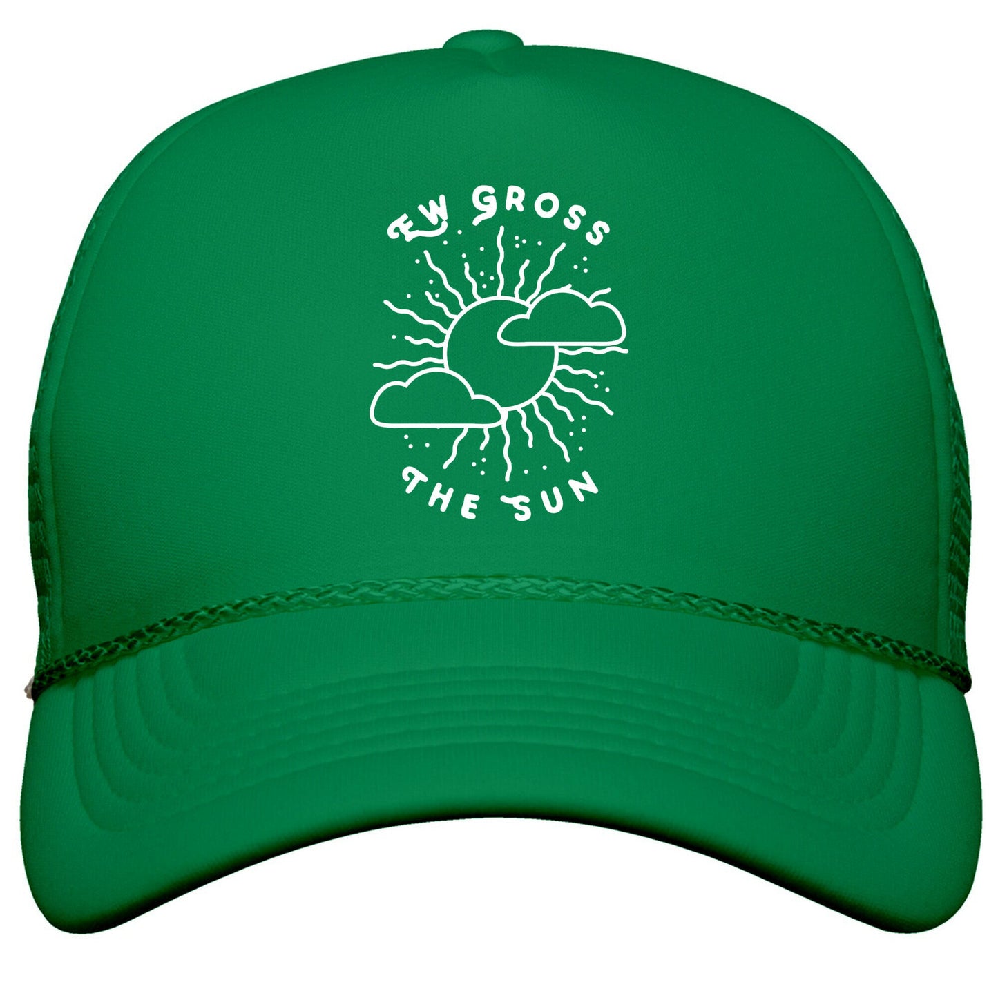 Ew Gross, The Sun Snapback Trucker Hat