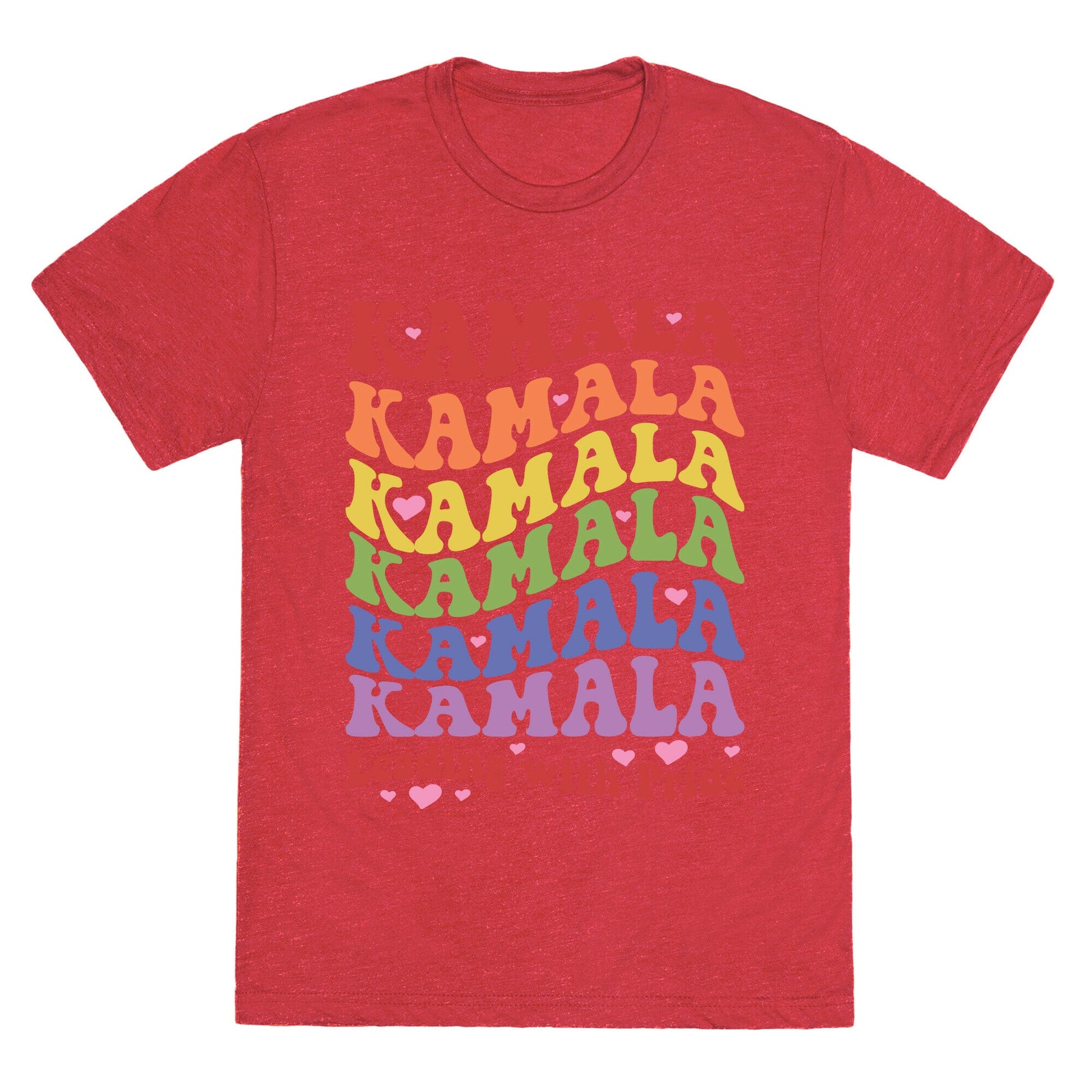 Kamala Leading With Pride Unisex Triblend Tee