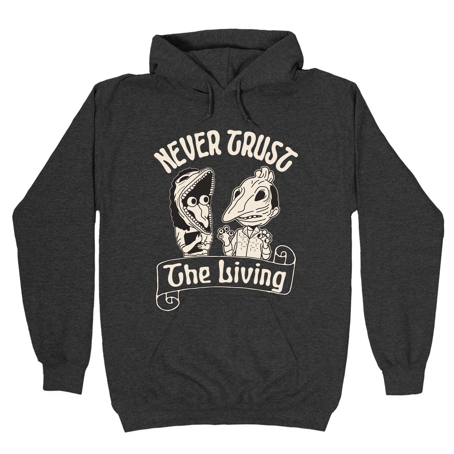 Beetlejuice Never Trust The Living Hoodie