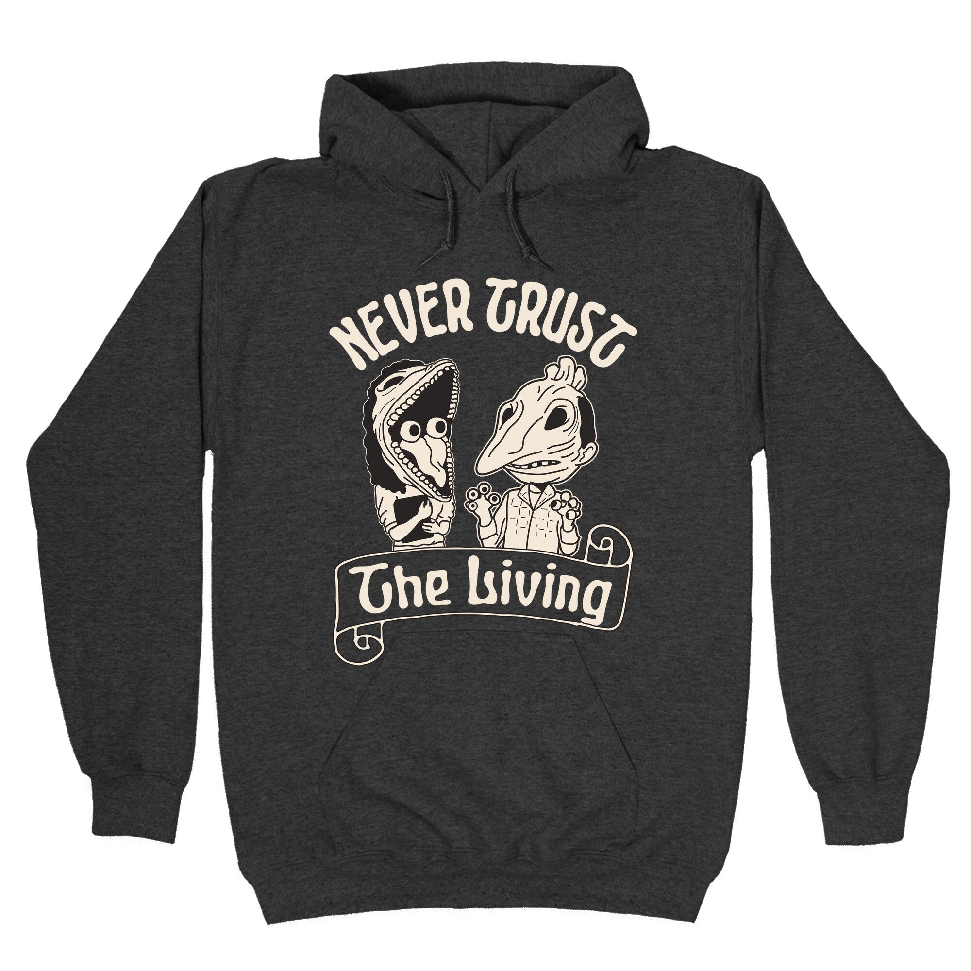 Beetlejuice Never Trust The Living Hoodie