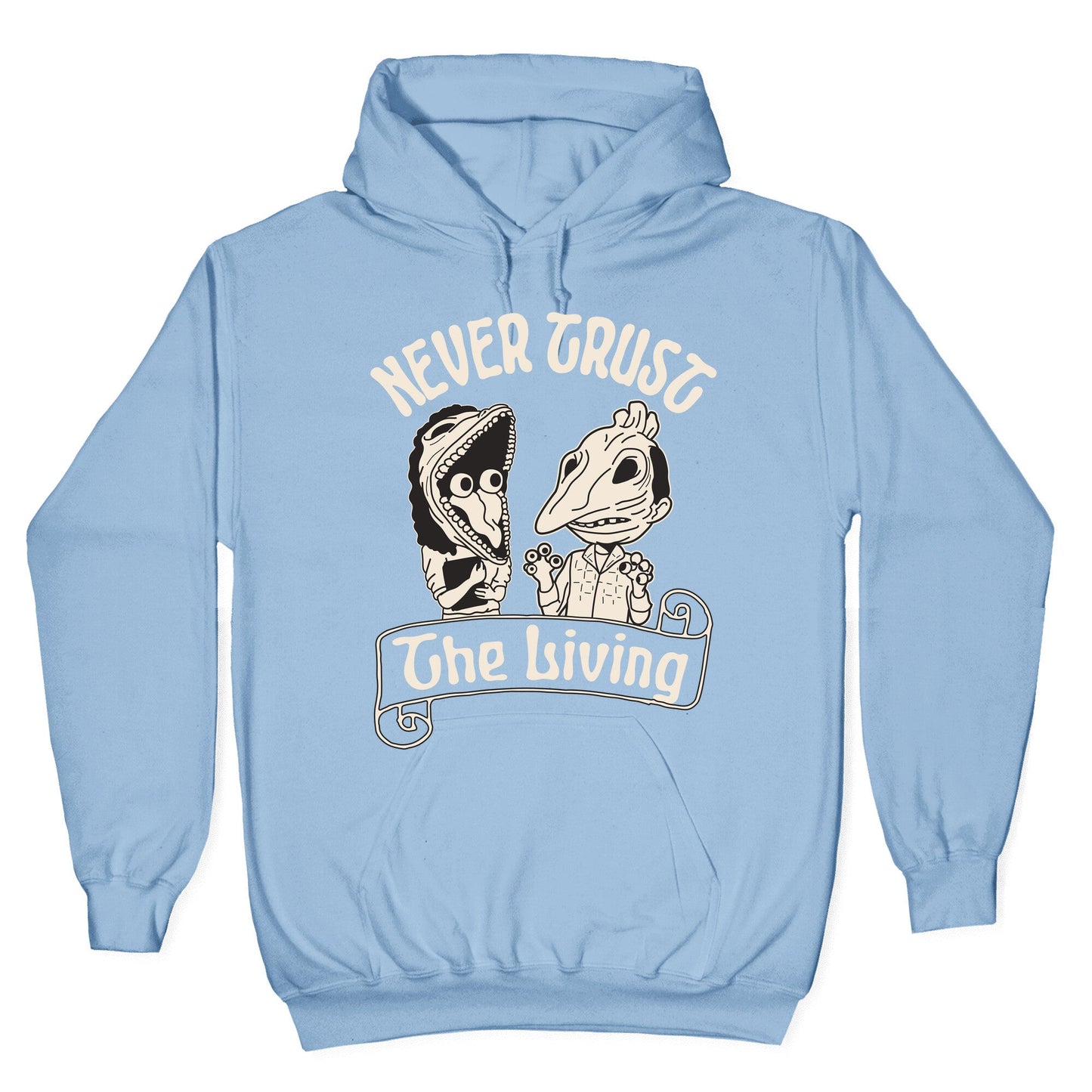 Beetlejuice Never Trust The Living Hoodie