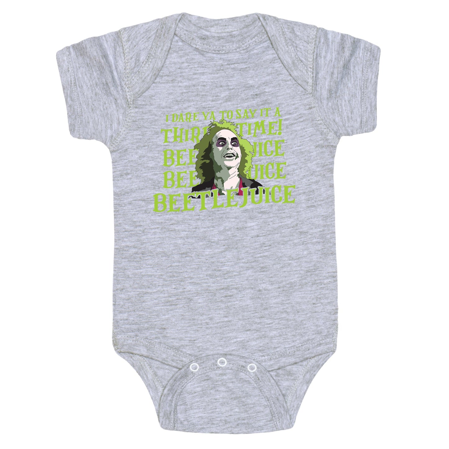 Beetlejuice I Dare Ya Baby One-Piece