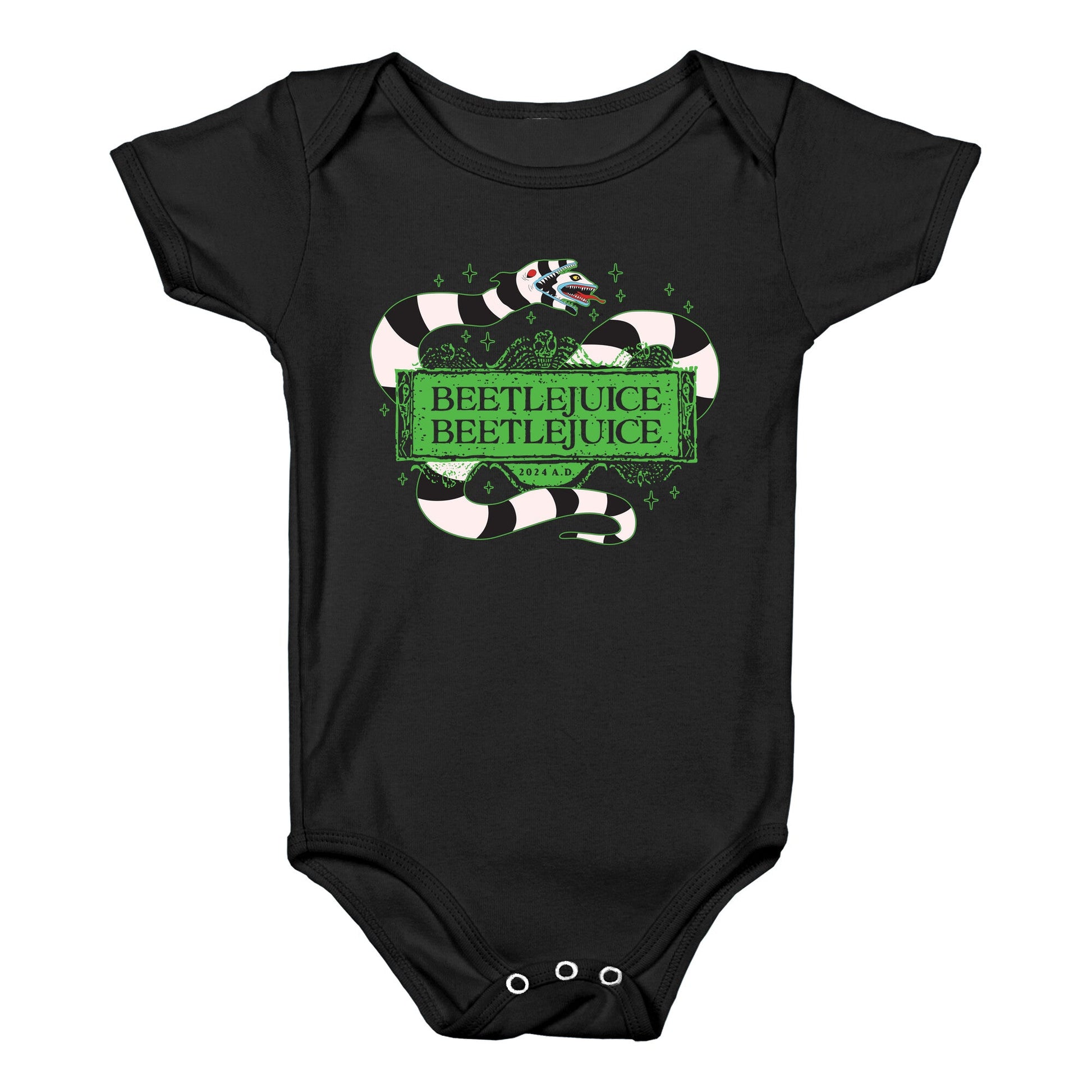 Beetlejuice Beetlejuice 2024 AD Baby One-Piece