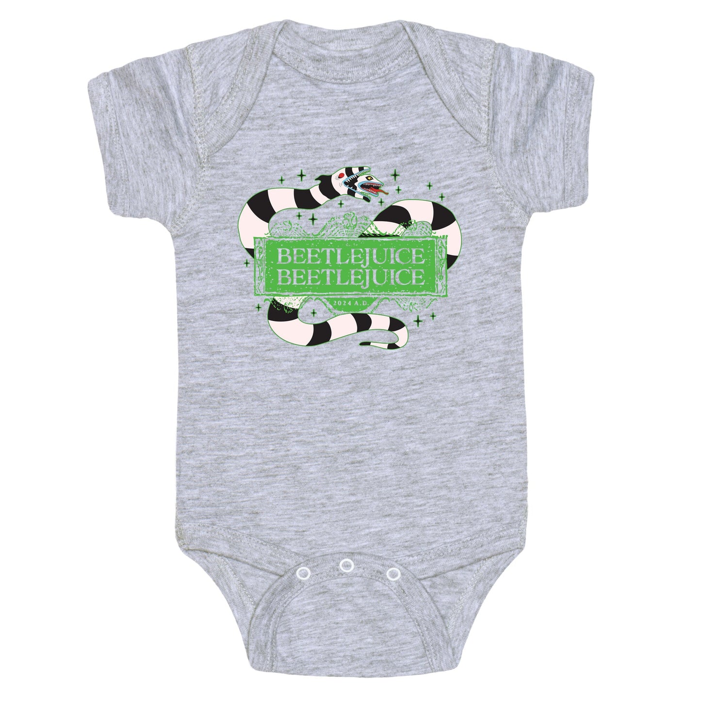 Beetlejuice Beetlejuice 2024 AD Baby One-Piece
