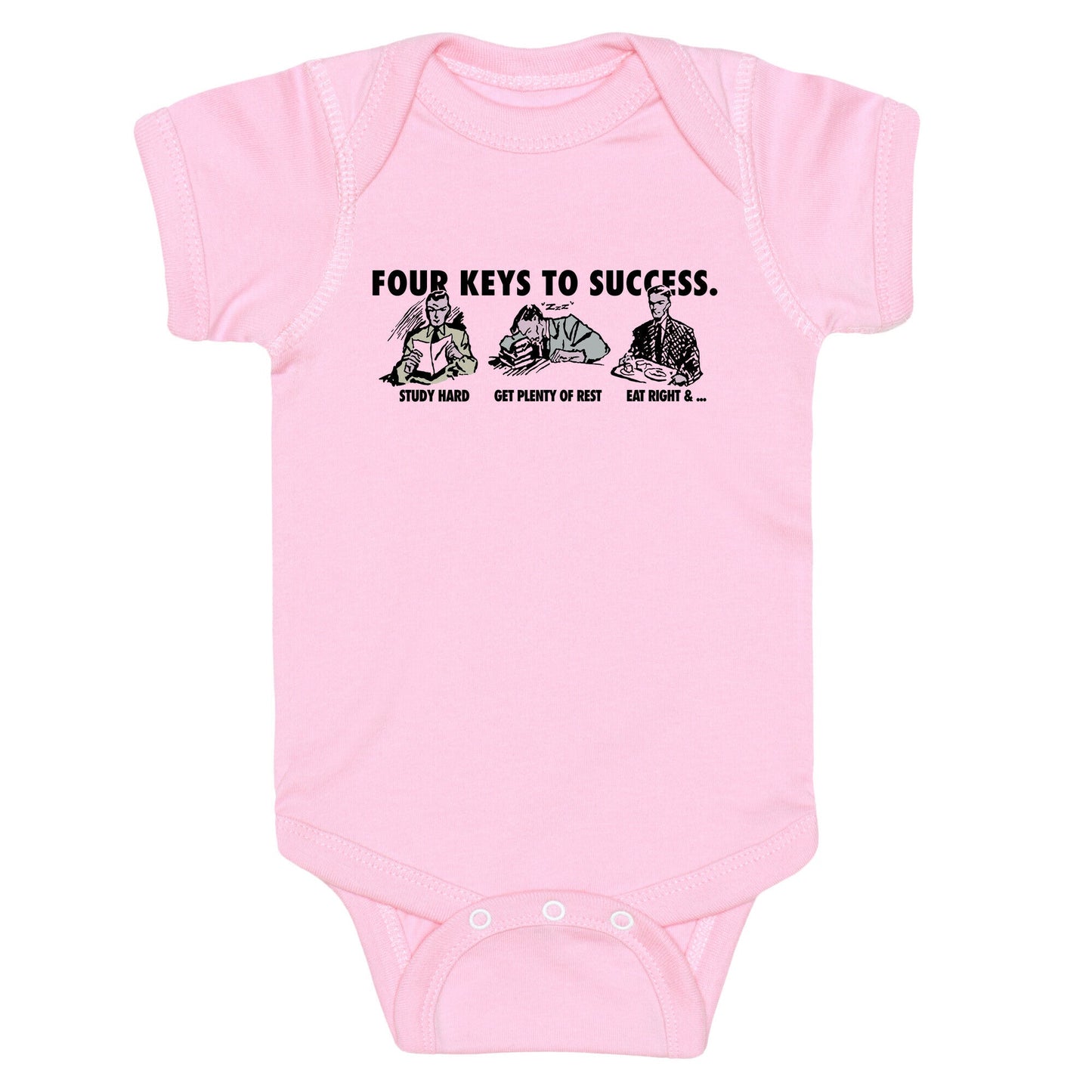 Four Keys to Success Baby One-Piece