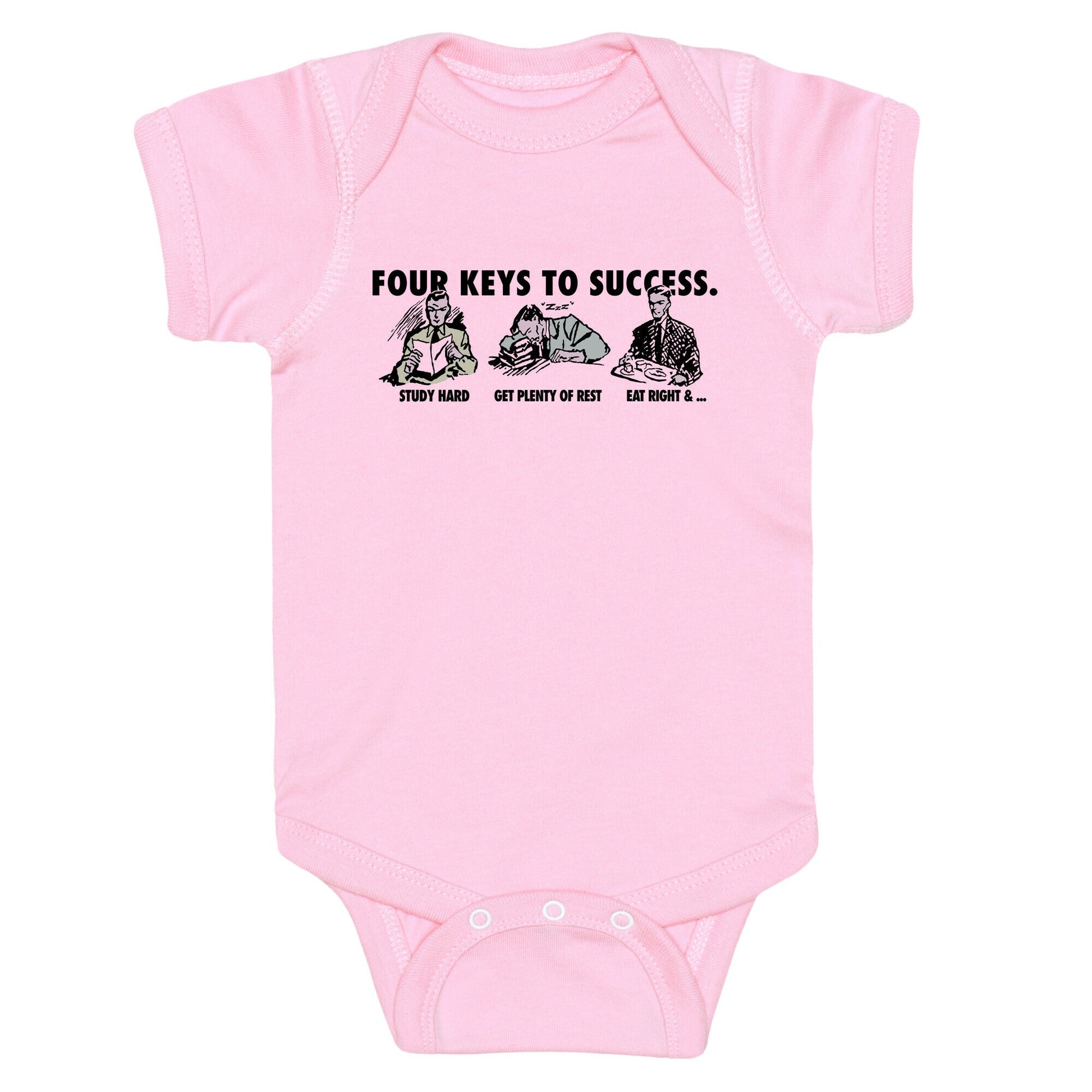 Four Keys to Success Baby One-Piece