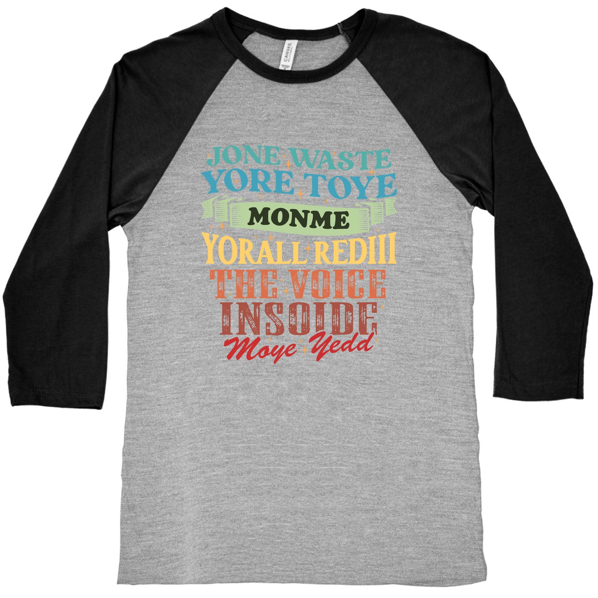 dont waste your time on me youre already the voice inside my yead Baseball Tee