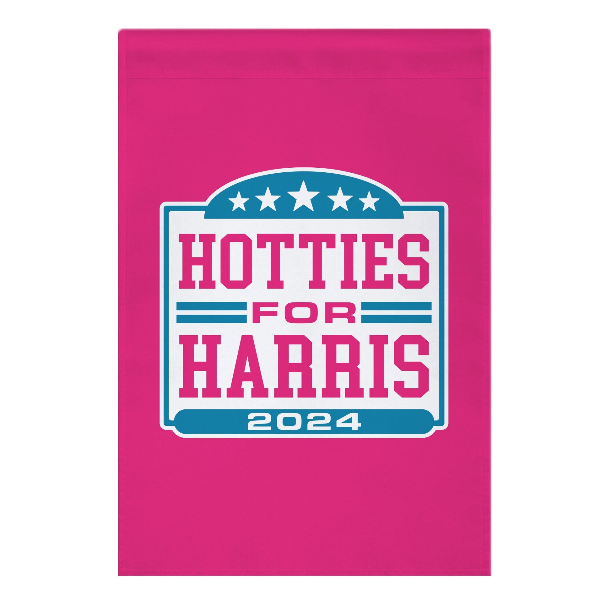 Hotties for Harris Garden Flag