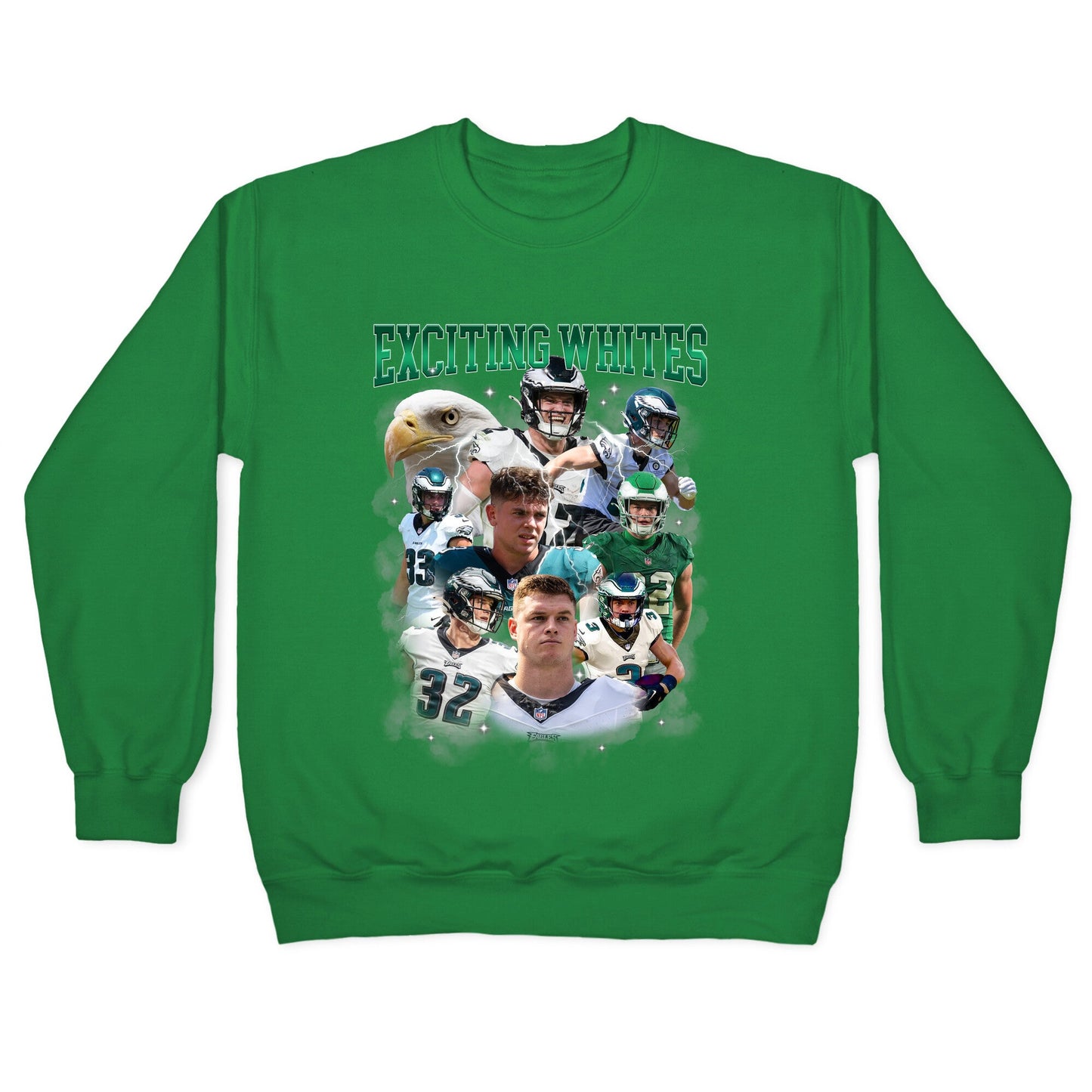 Exciting Whites Crewneck Sweatshirt