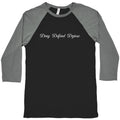 Deny Defend Depose 2 Baseball Tee