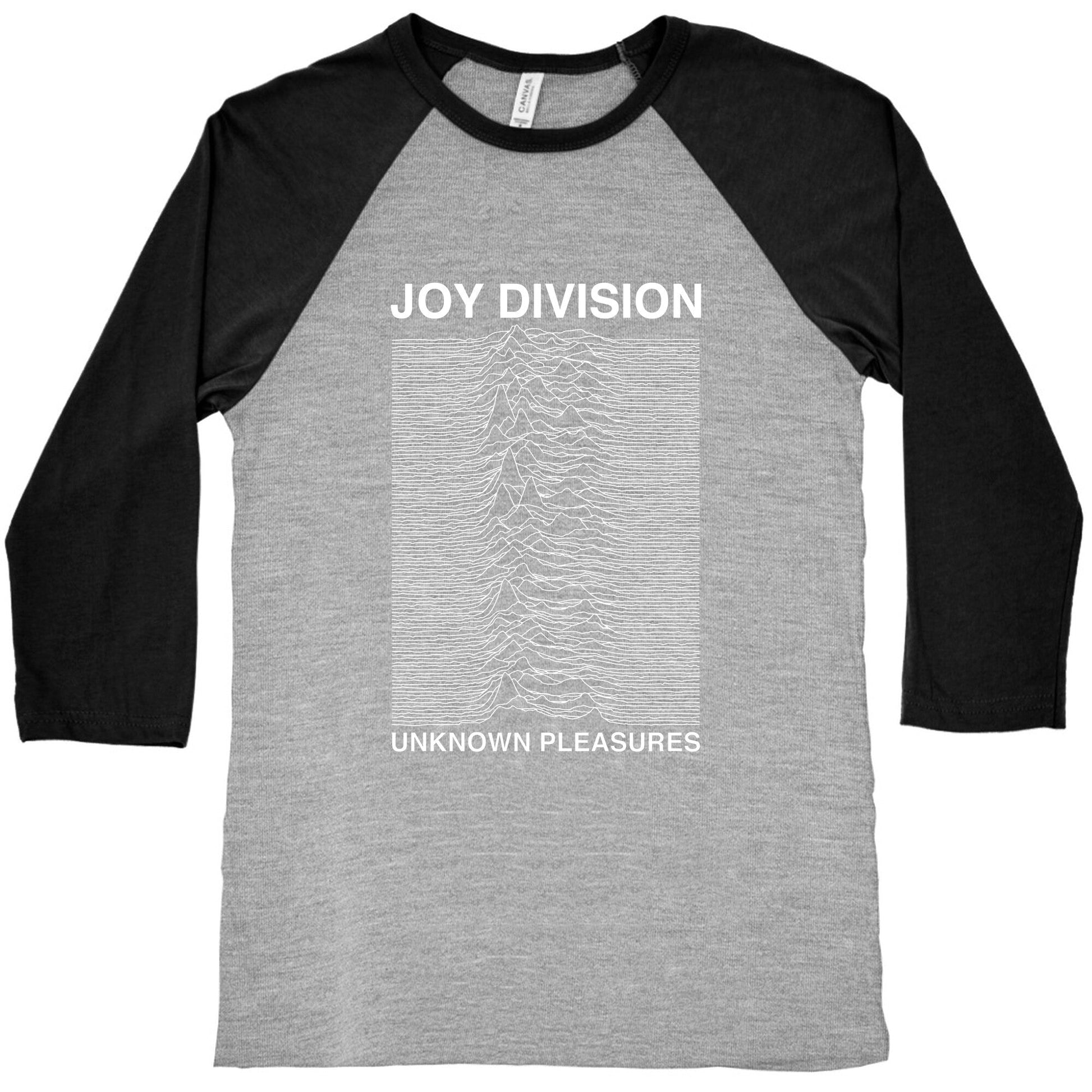 Joy Division Unknown Pleasures Baseball Tee