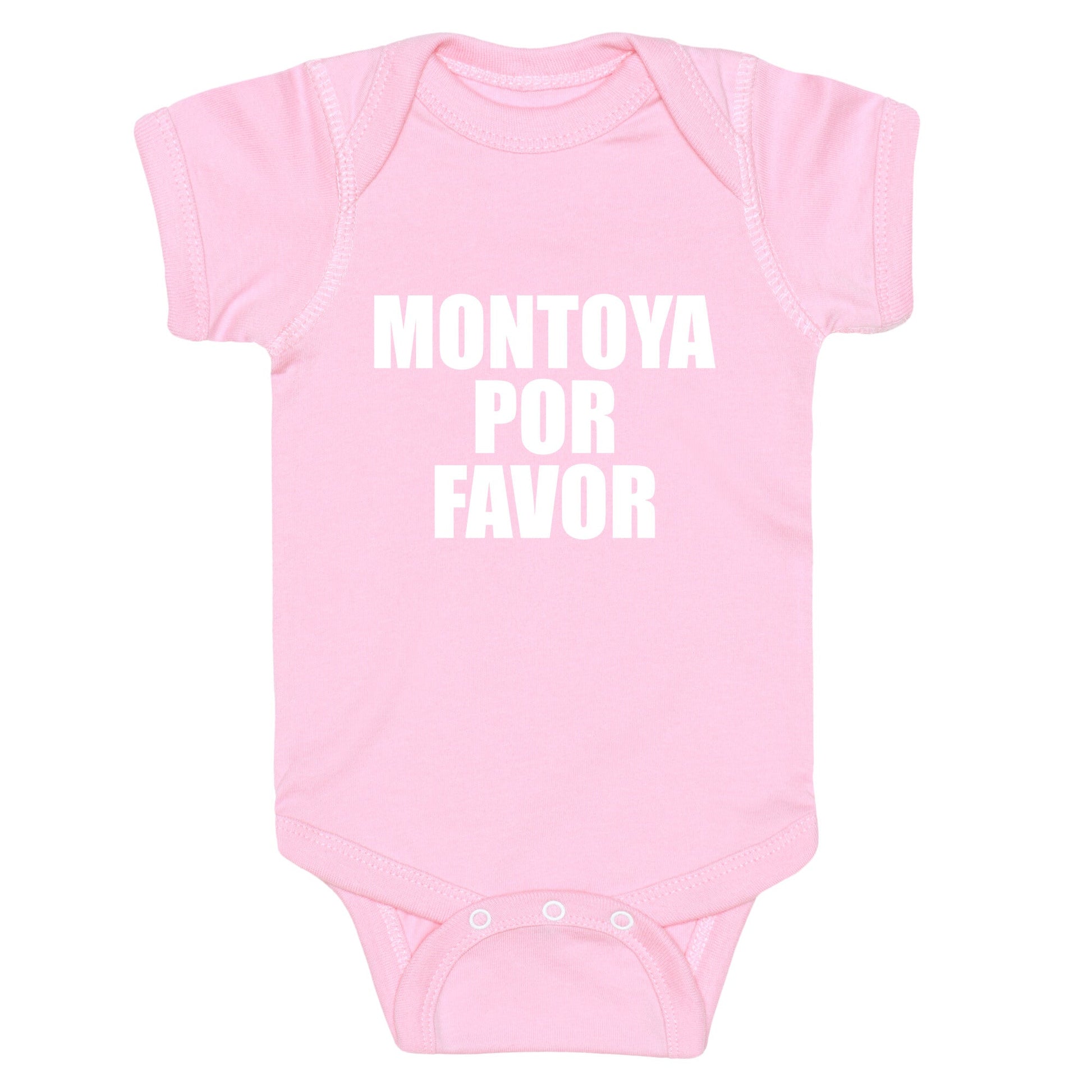 Montoya Por Favor Text Baby One-Piece
