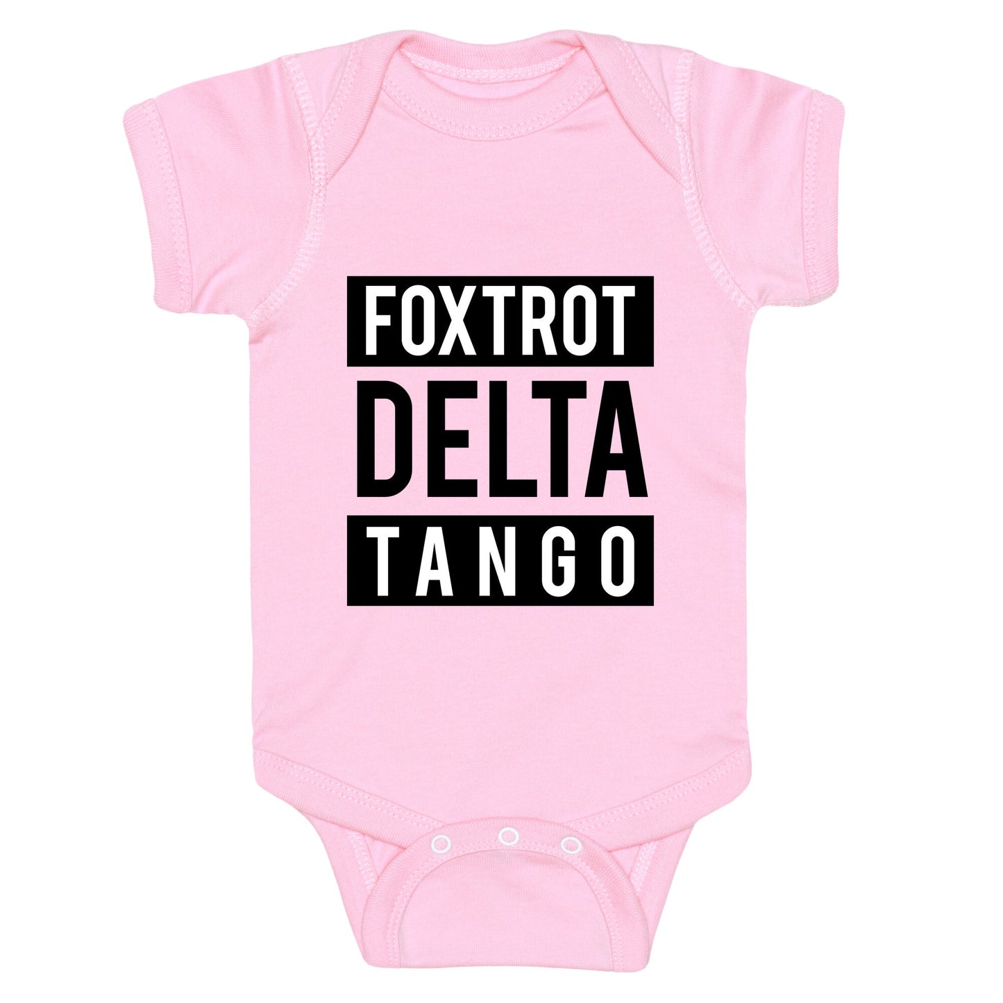 FDT Foxtrot Delta Tango Baby One-Piece
