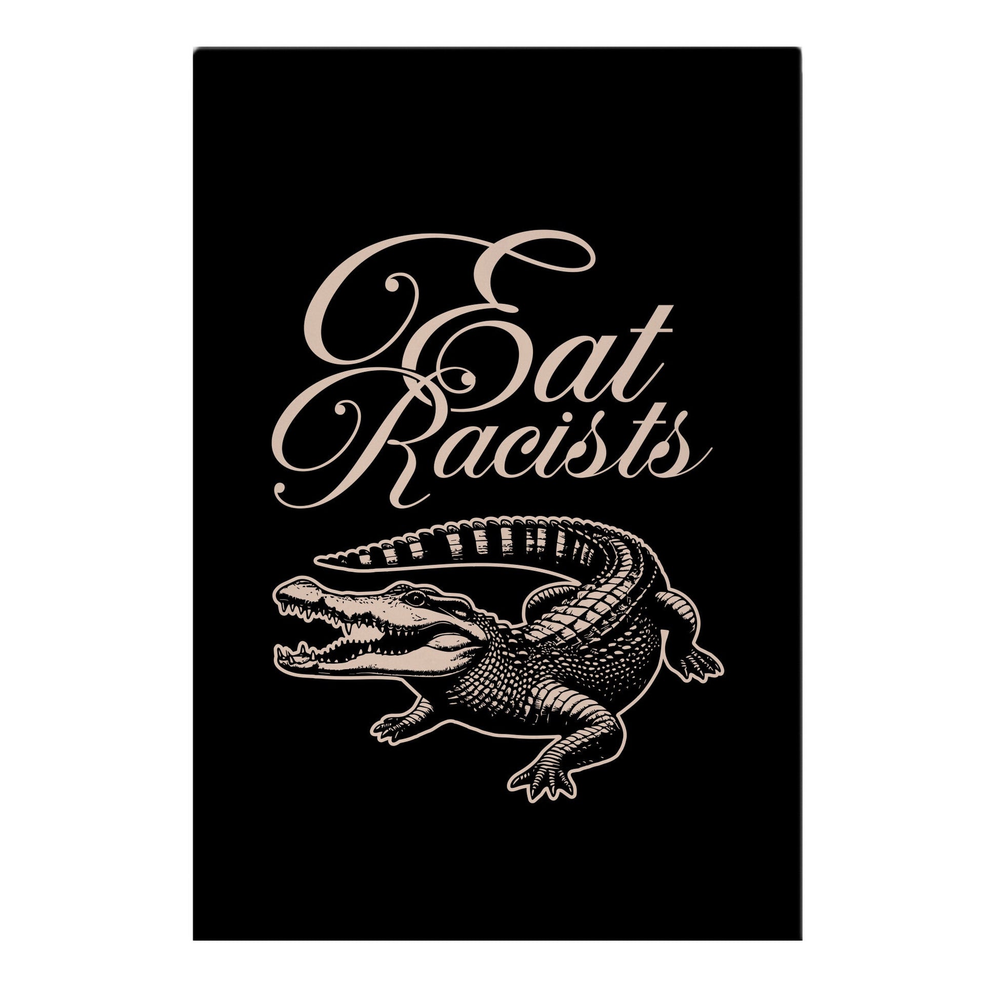 Eat Racists Garden Flag