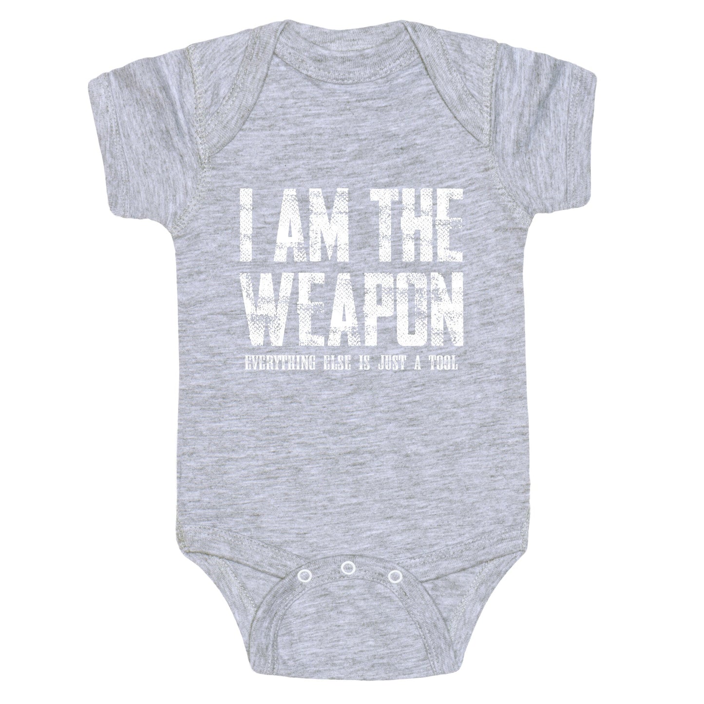 I Am The Weapon Baby One-Piece