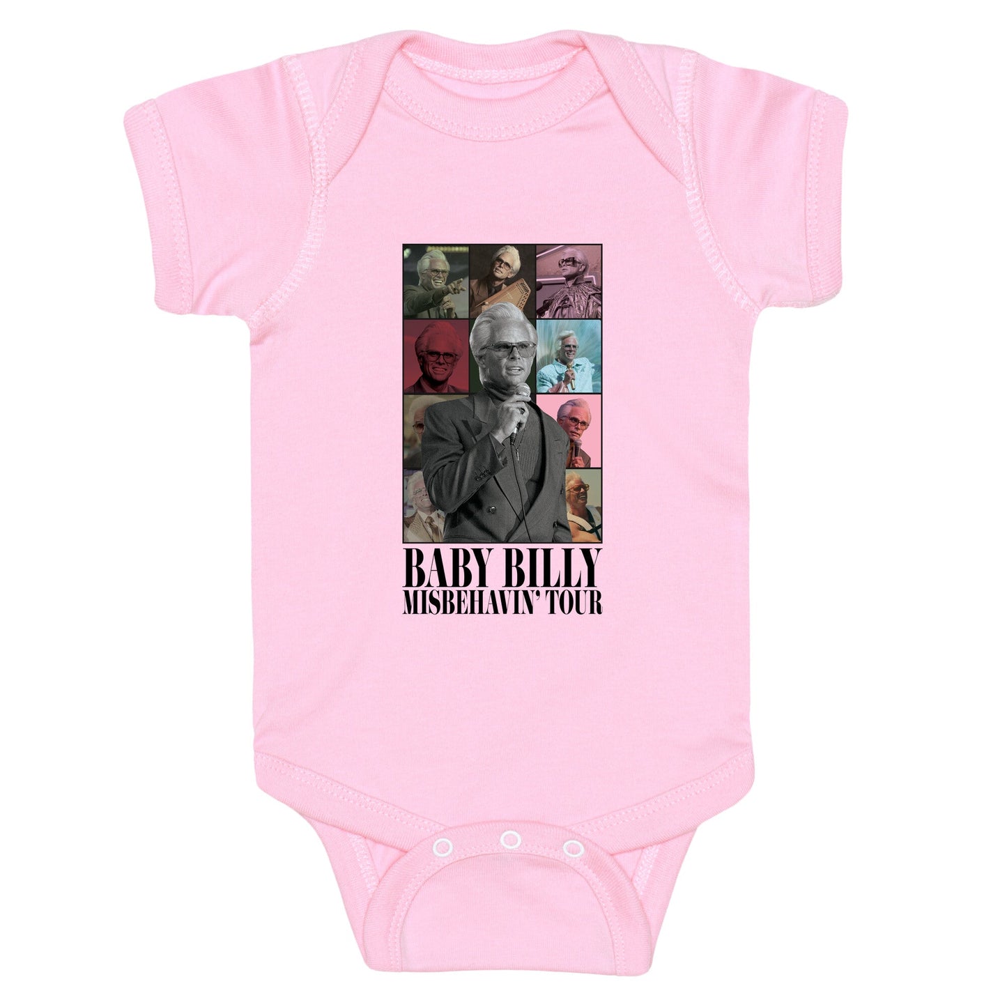Baby Billy Misbehavin Tour Baby One-Piece