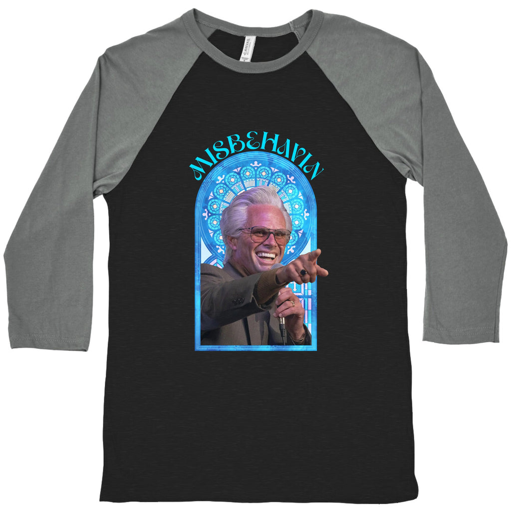 Baby Billy Misbehavin Baseball Tee