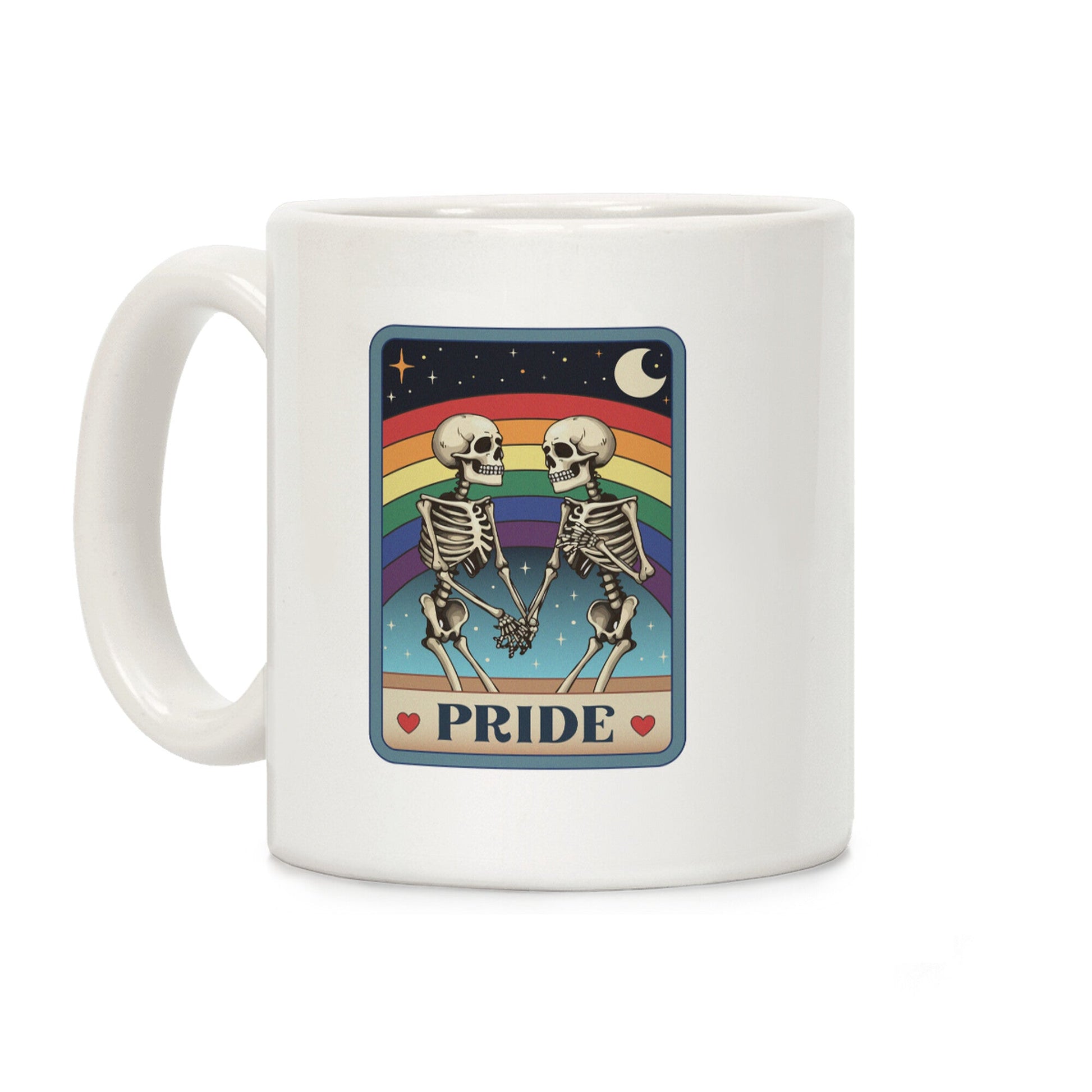 Rainbow Pride Tarot Card Coffee Mug