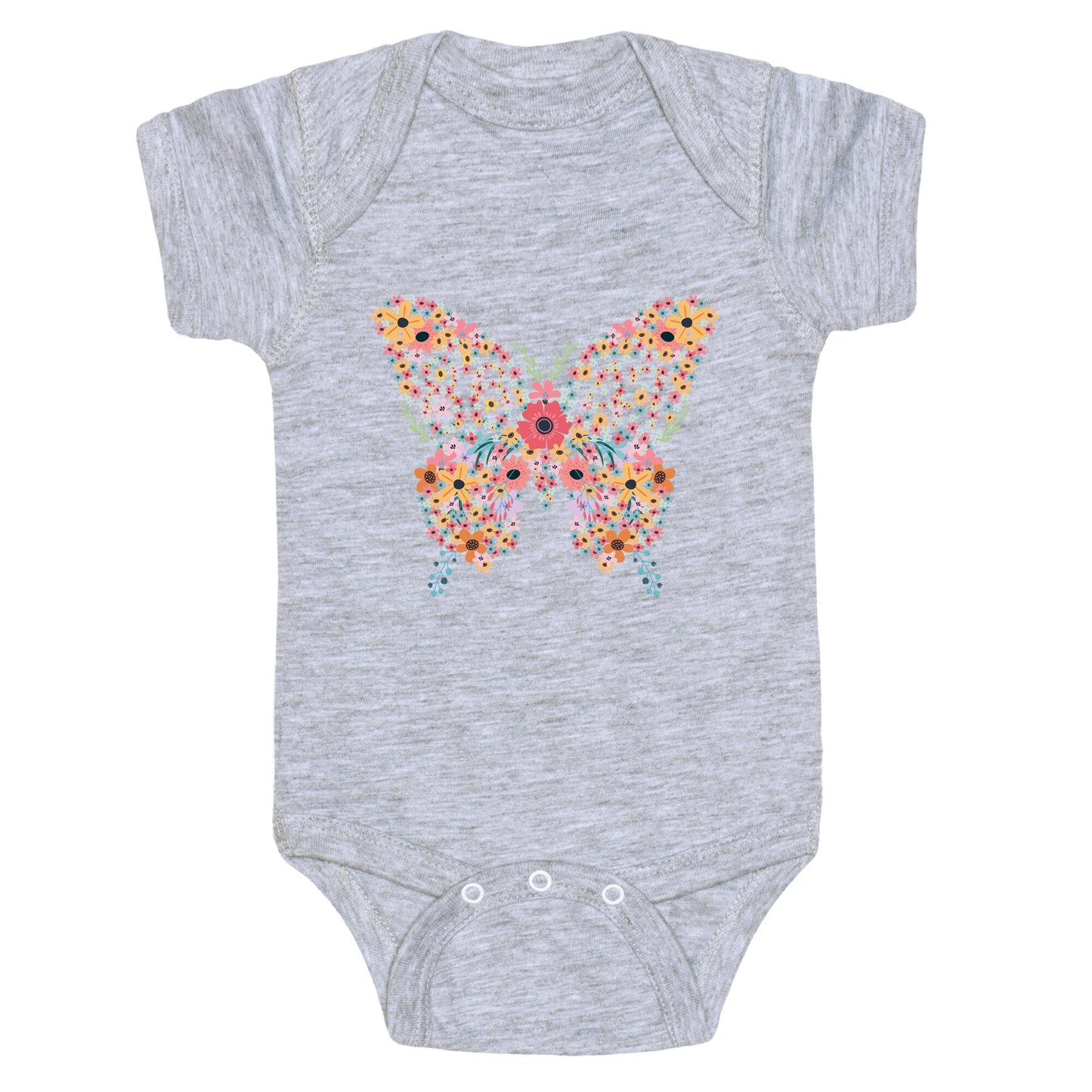 8647 Anti Trump Butterfly Baby One-Piece