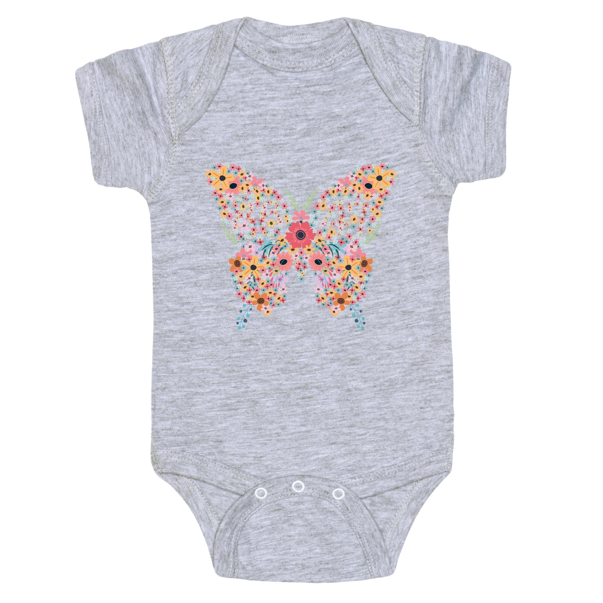 8647 Anti Trump Butterfly Baby One-Piece