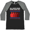 All Gave Some Anti Trump Baseball Tee