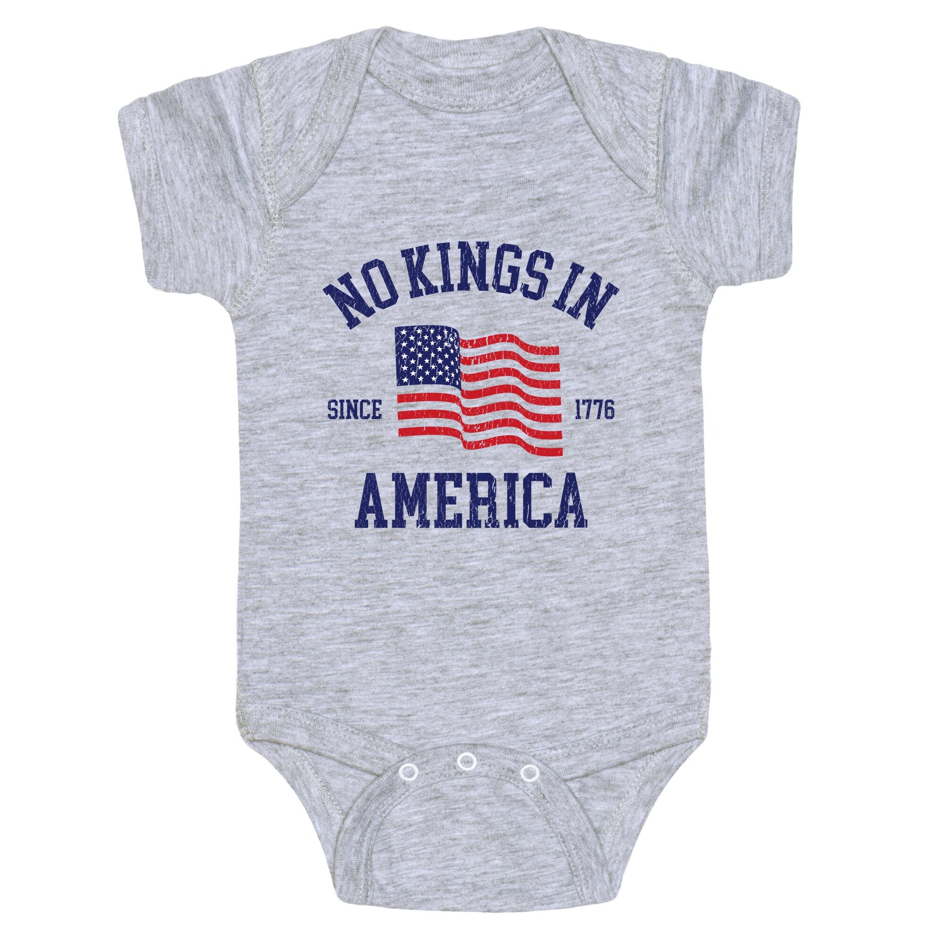 No Kings In America Since 1776 Baby One-Piece