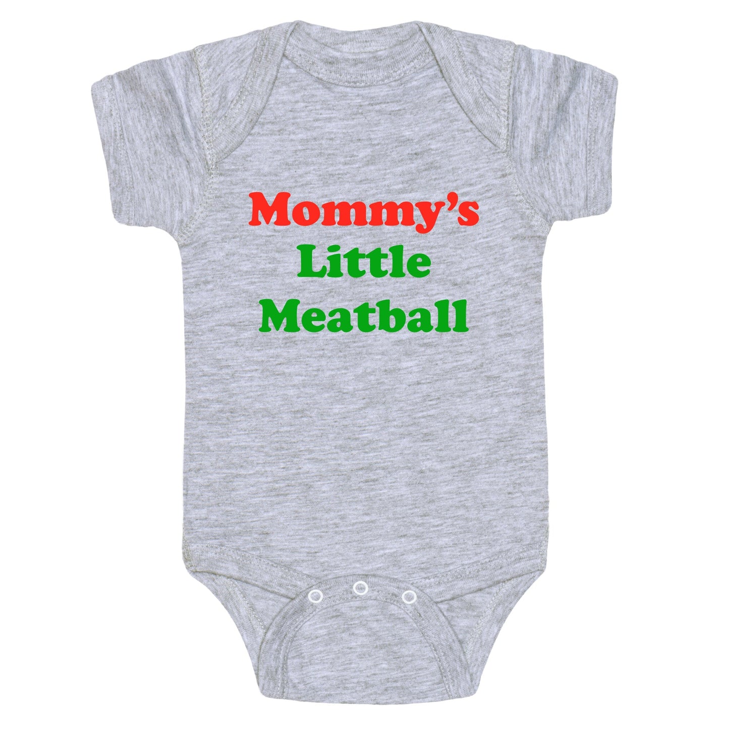 Mommys Little Meatball NYC Baby One-Piece