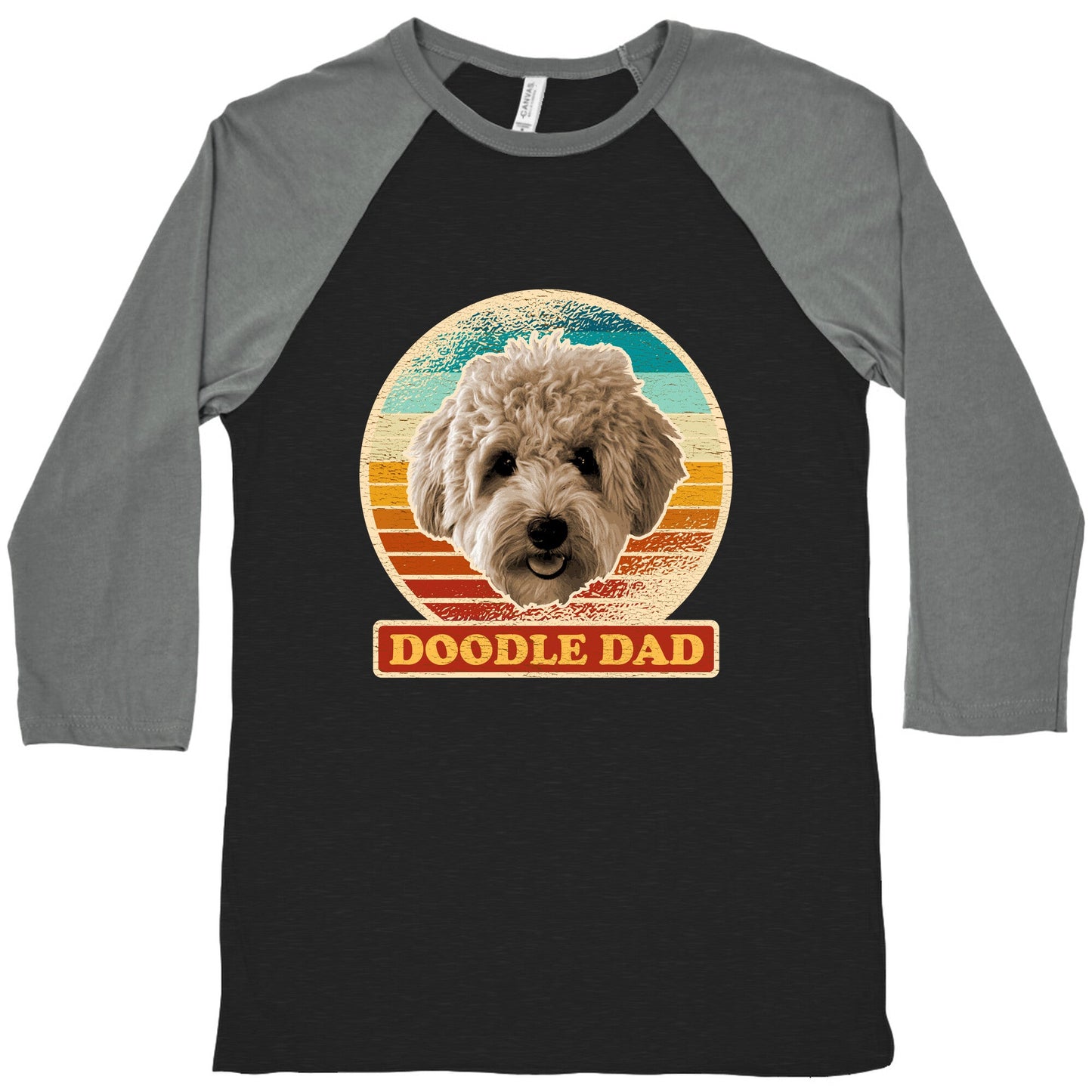 Doodle Dad Baseball Tee